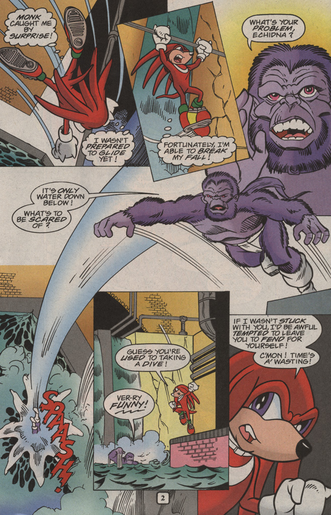 Read online Knuckles the Echidna comic -  Issue #32 - 5