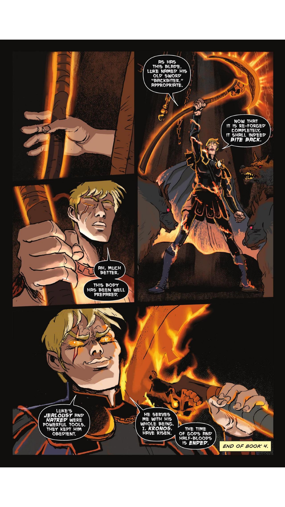 Read online Percy Jackson and the Olympians comic -  Issue # TPB 4 - 128
