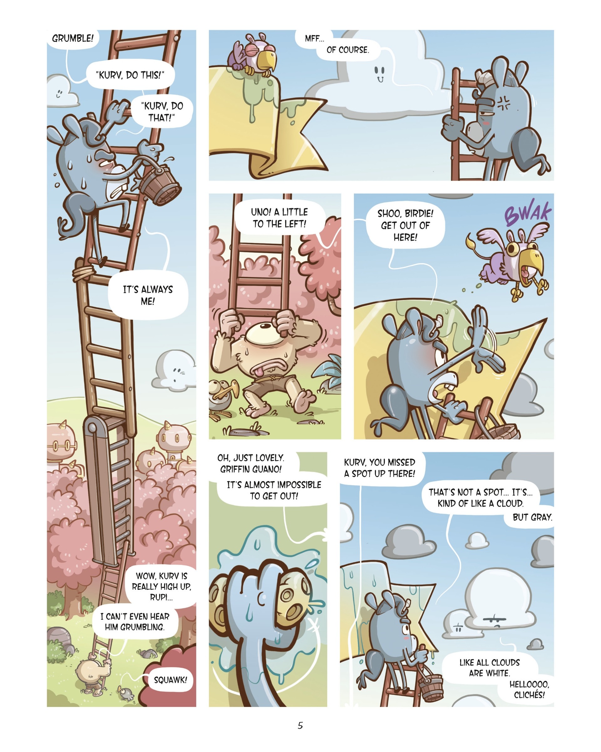 Read online Loonicorns comic -  Issue #1 - 5