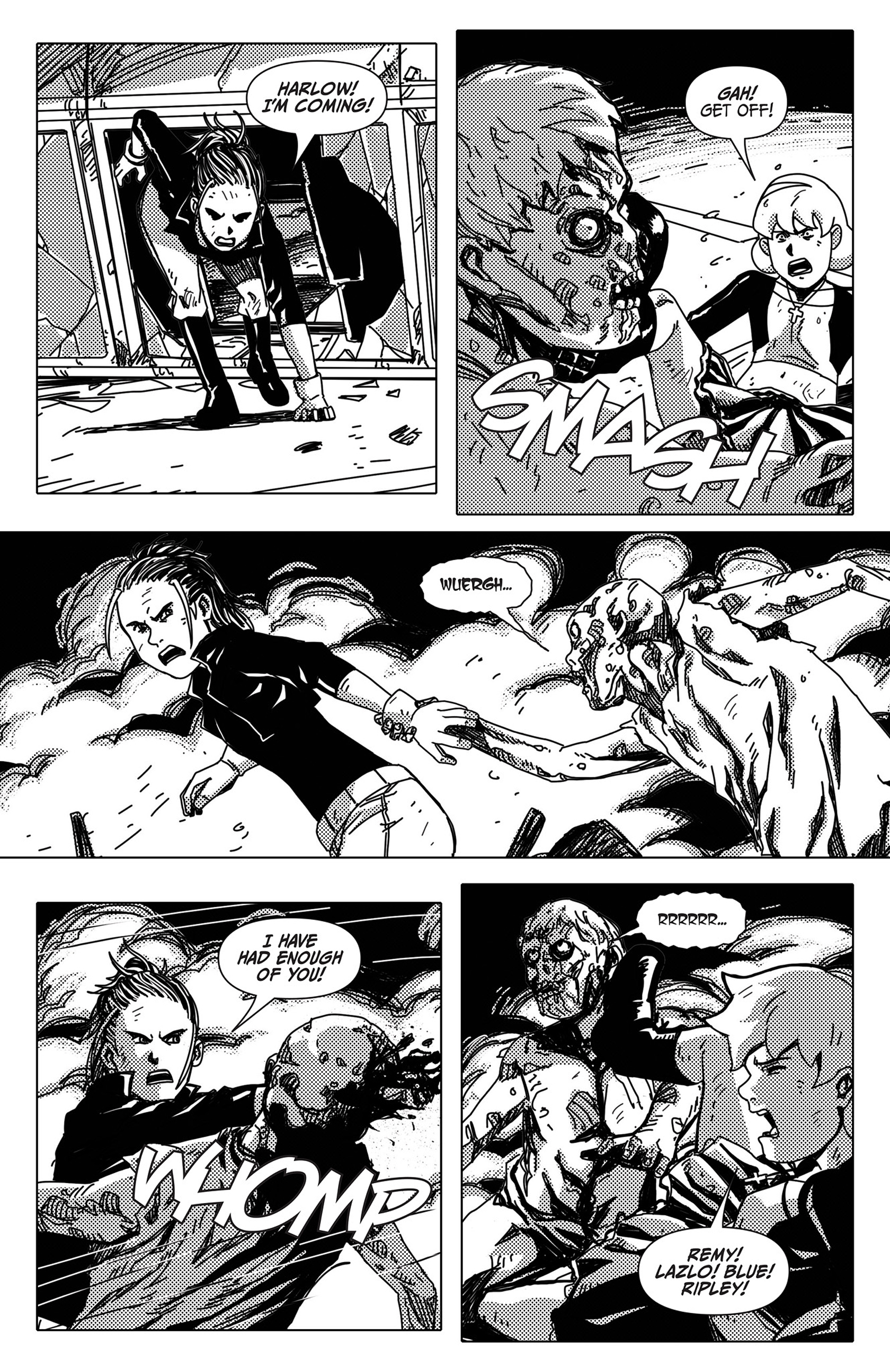 Read online Amanda Hocking's The Hollows: A Hollowland Graphic Novel comic -  Issue #8 - 12
