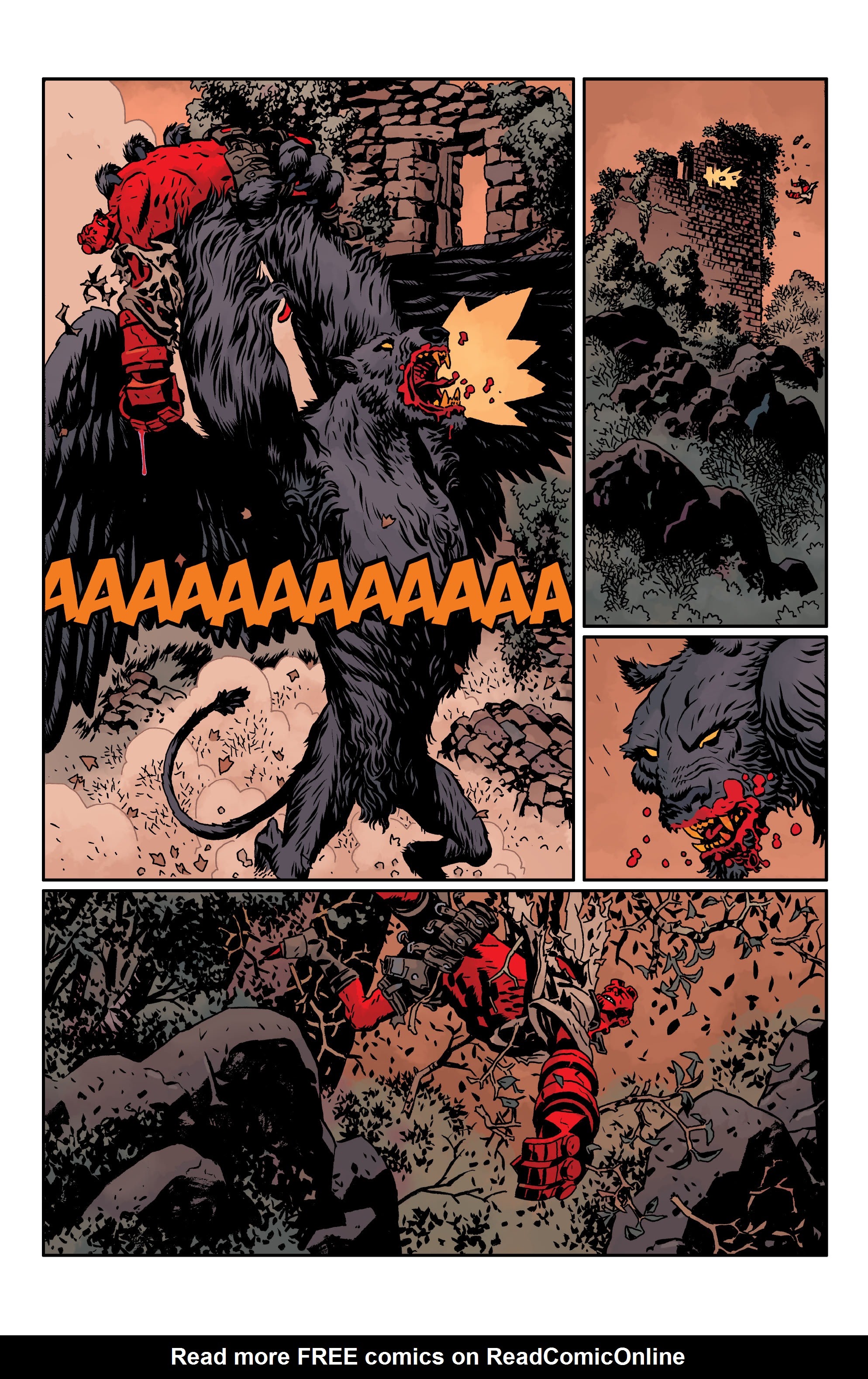 Read online Hellboy and the B.P.R.D.: The Beast of Vargu and Others comic -  Issue # TPB (Part 1) - 14
