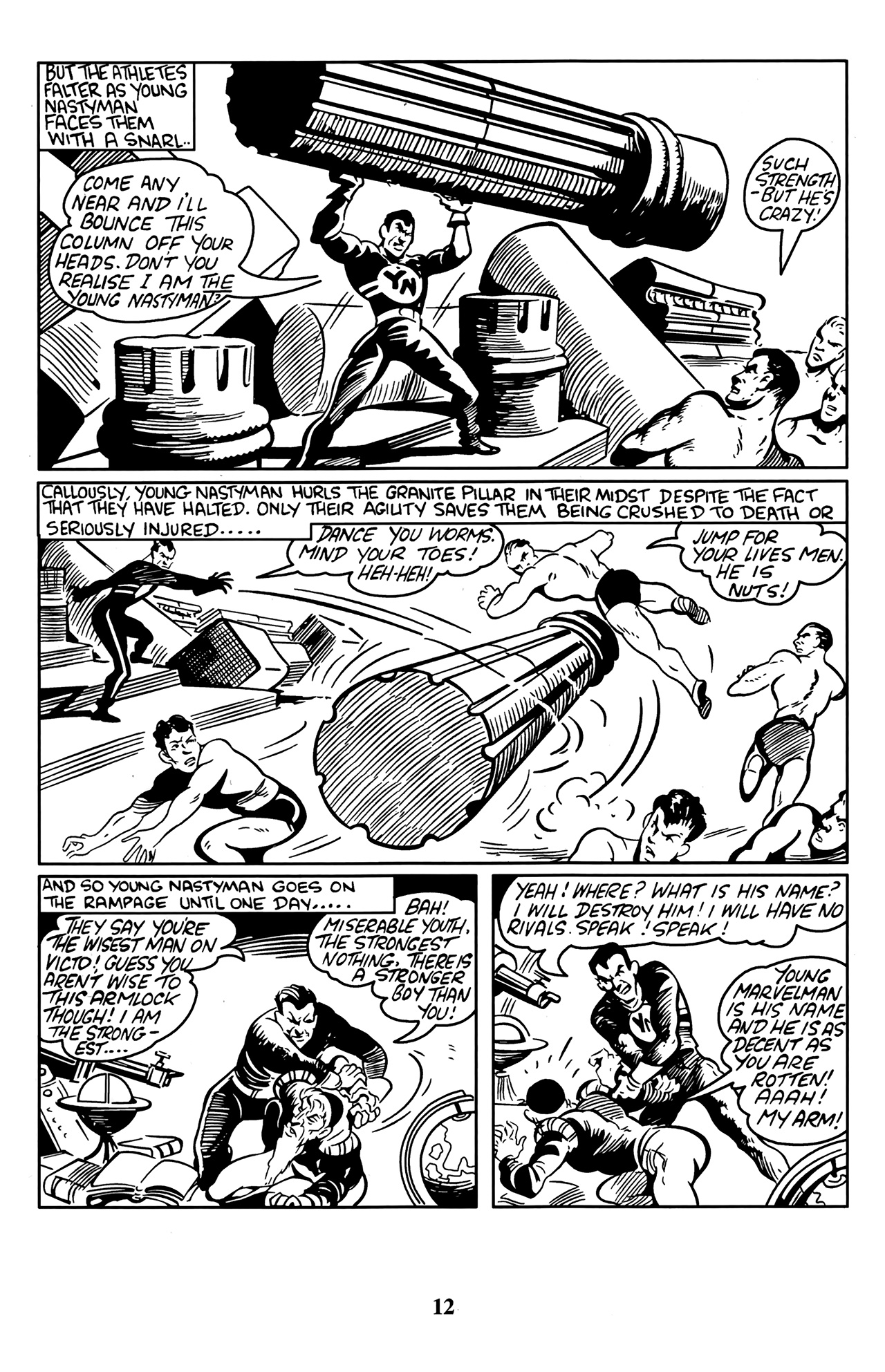 Read online Marvelman Family's Finest comic -  Issue #1 - 16