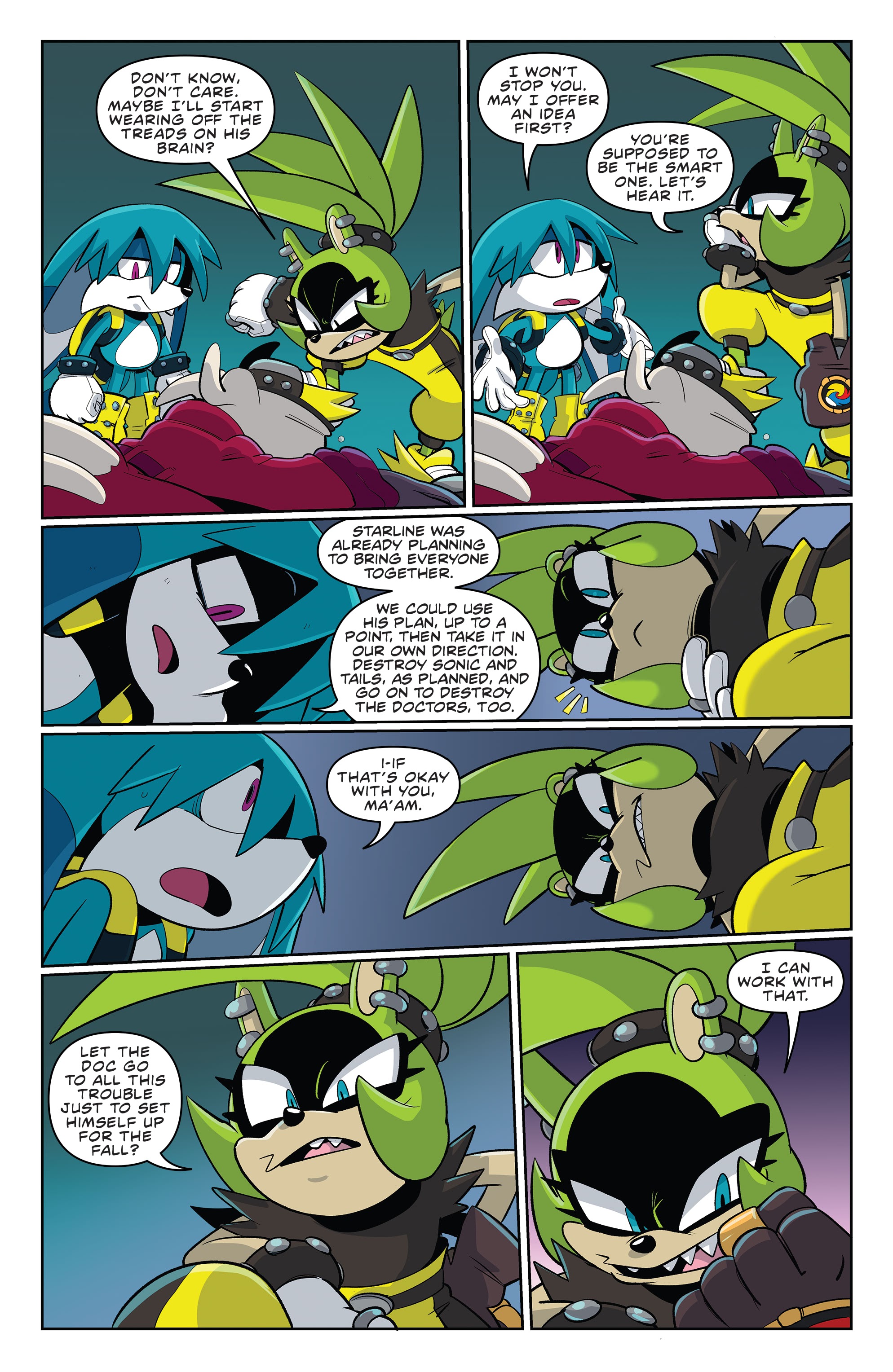 Read online Sonic the Hedgehog: Imposter Syndrome comic -  Issue #3 - 20