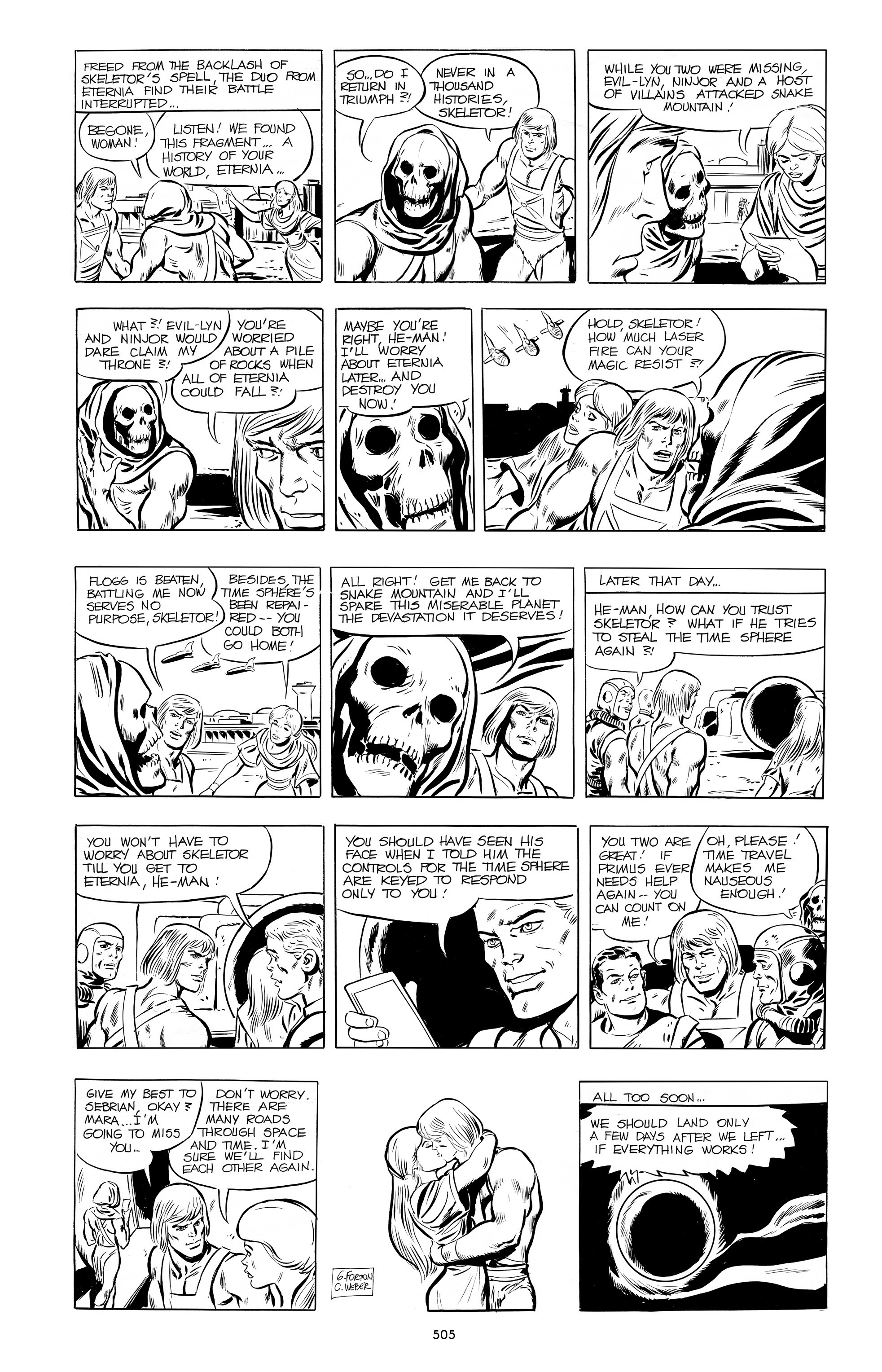 Read online He-Man and the Masters of the Universe: The Newspaper Comic Strips comic -  Issue # TPB (Part 5) - 105