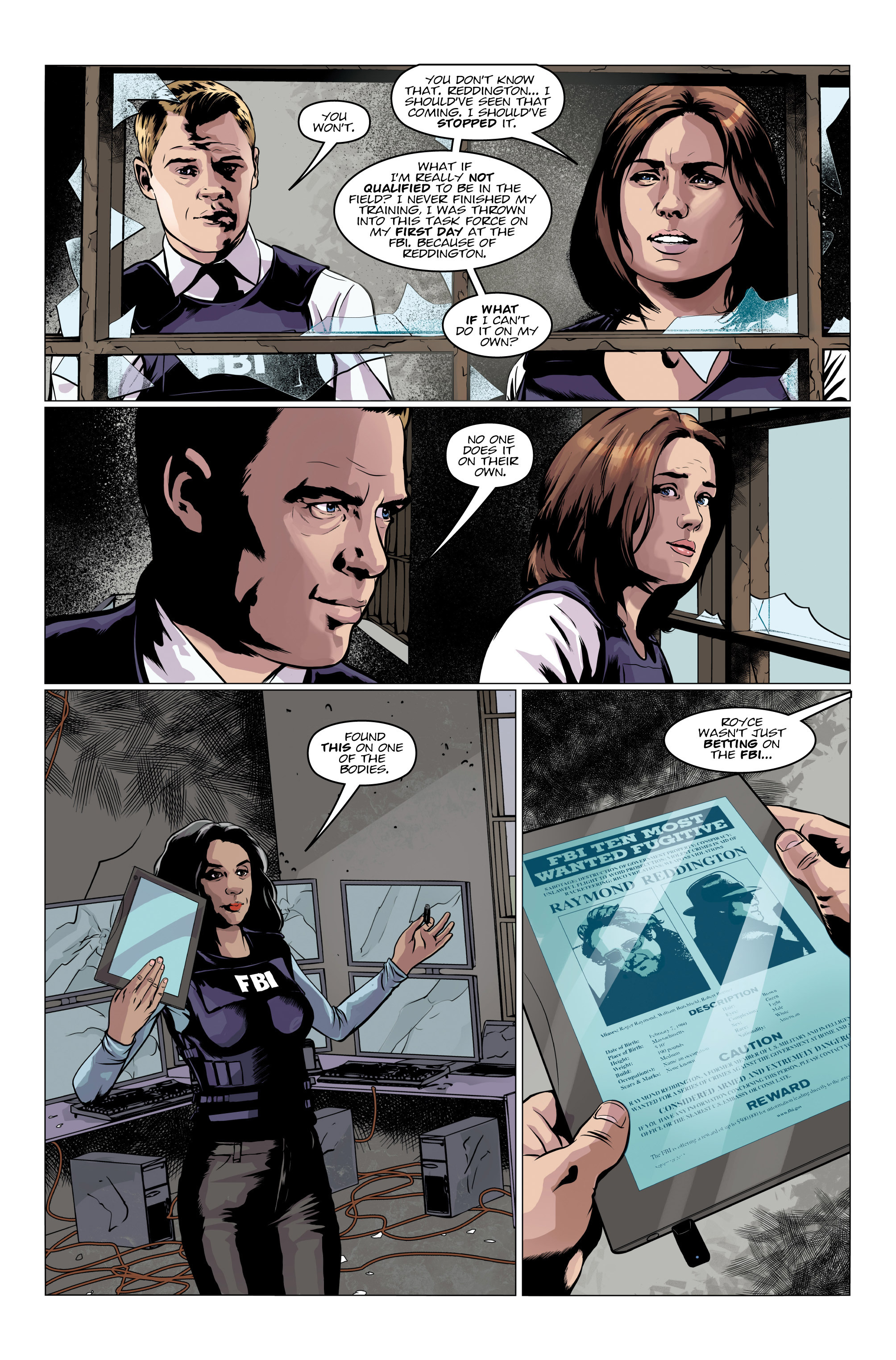Read online The Blacklist comic -  Issue #3 - 14