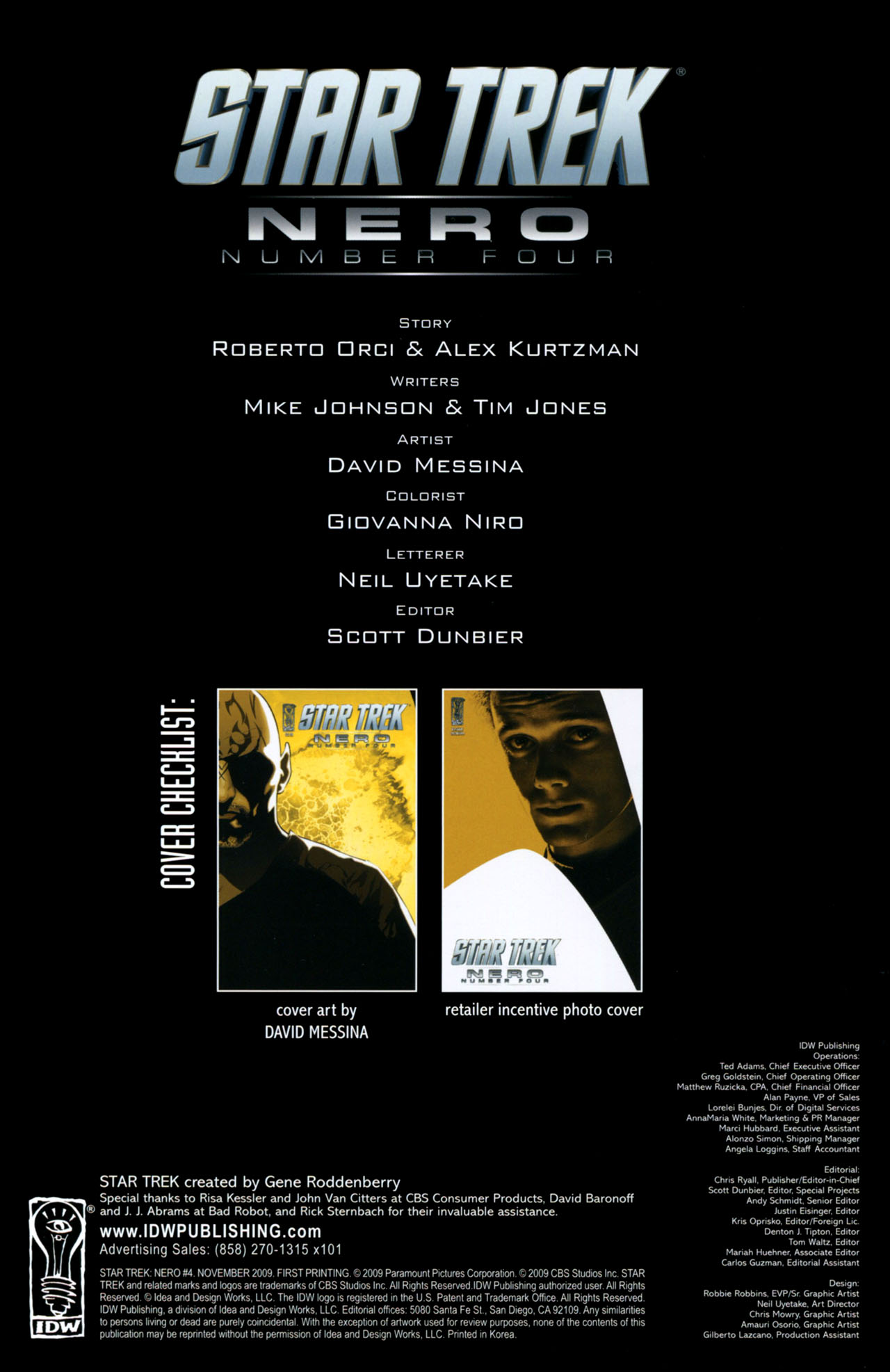 Read online Star Trek: Nero comic -  Issue #4 - 2