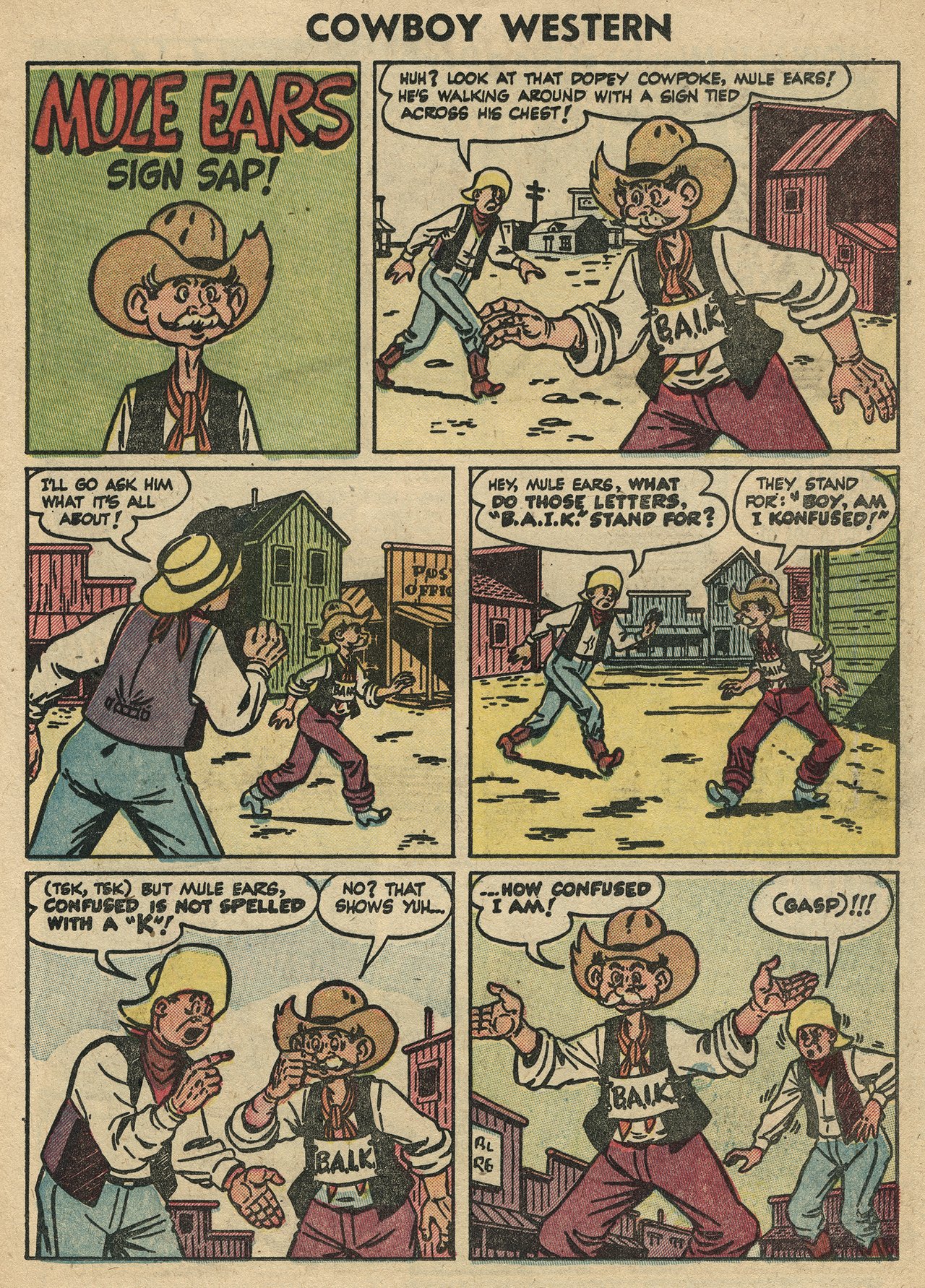 Read online Cowboy Western comic -  Issue #54 - 21