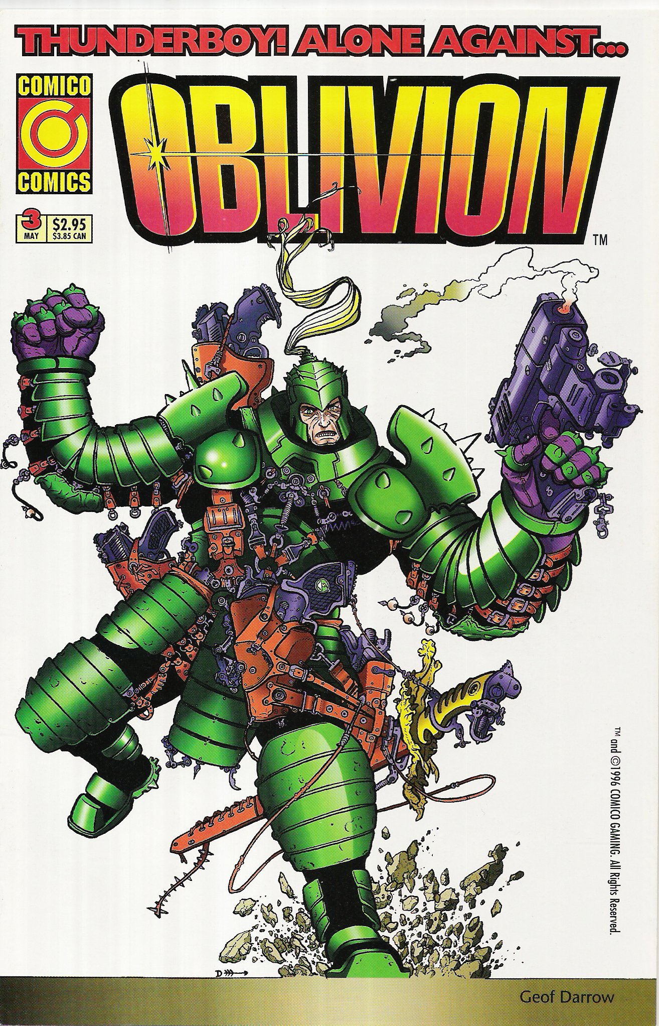 Read online Oblivion (1995) comic -  Issue #3 - 1