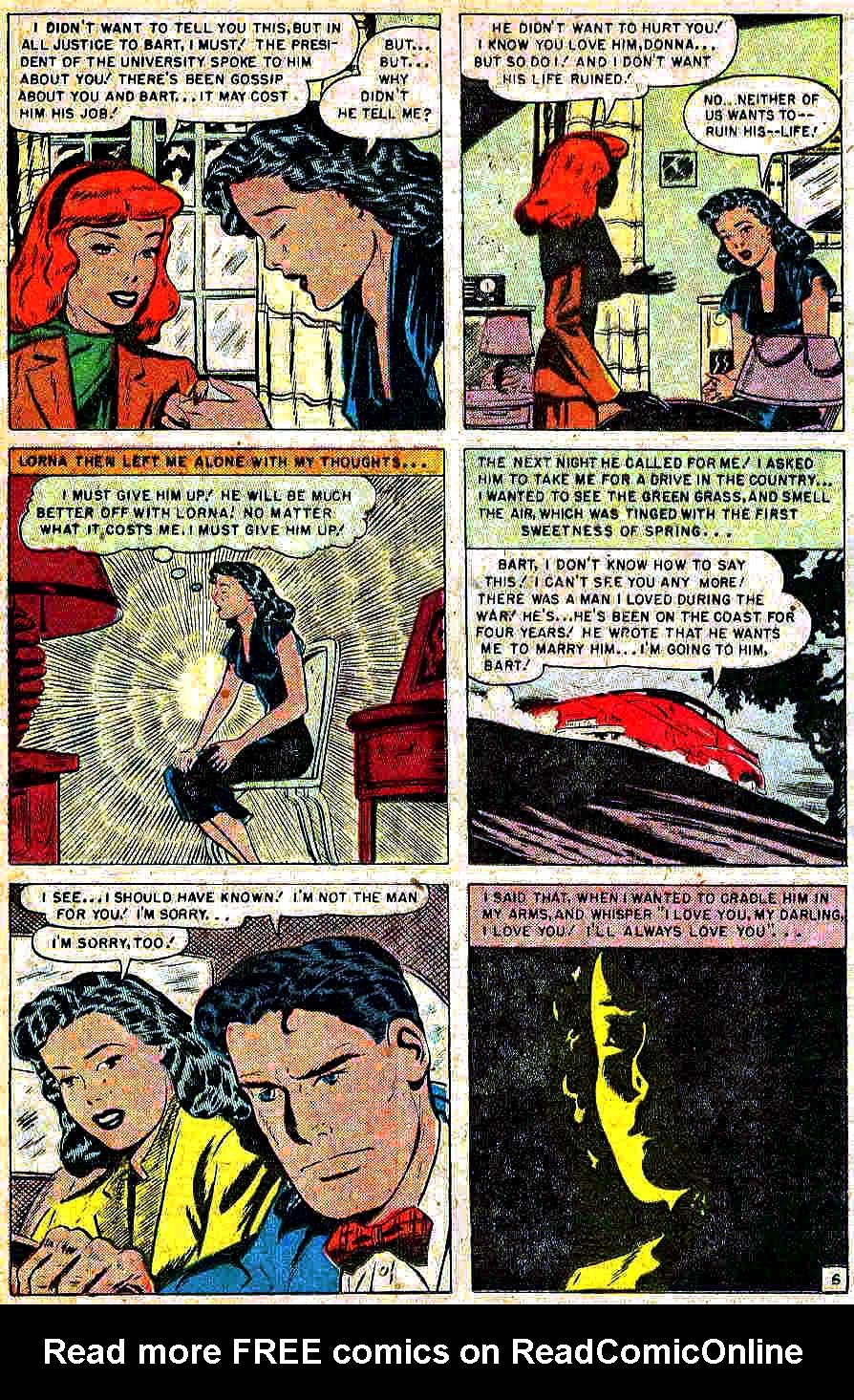 Read online Love Romances comic -  Issue #10 - 7