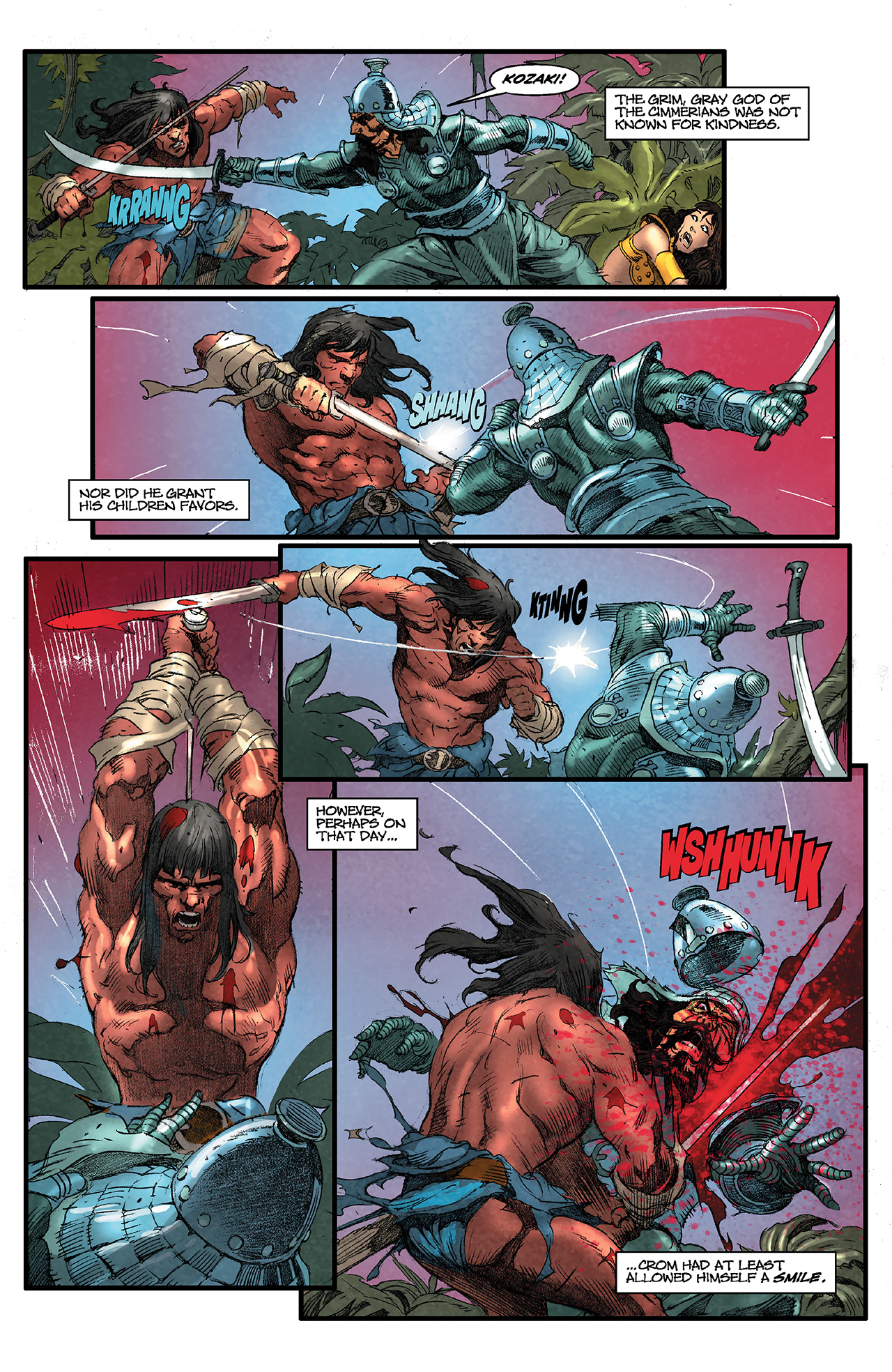 Read online Conan The Cimmerian comic -  Issue #21 - 23