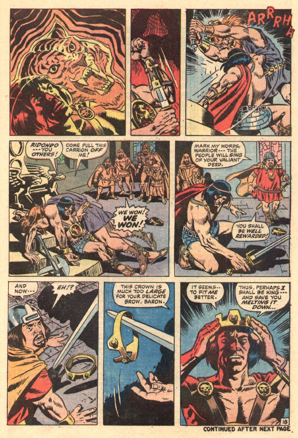 Read online Kull, the Conqueror (1971) comic -  Issue #1 - 25