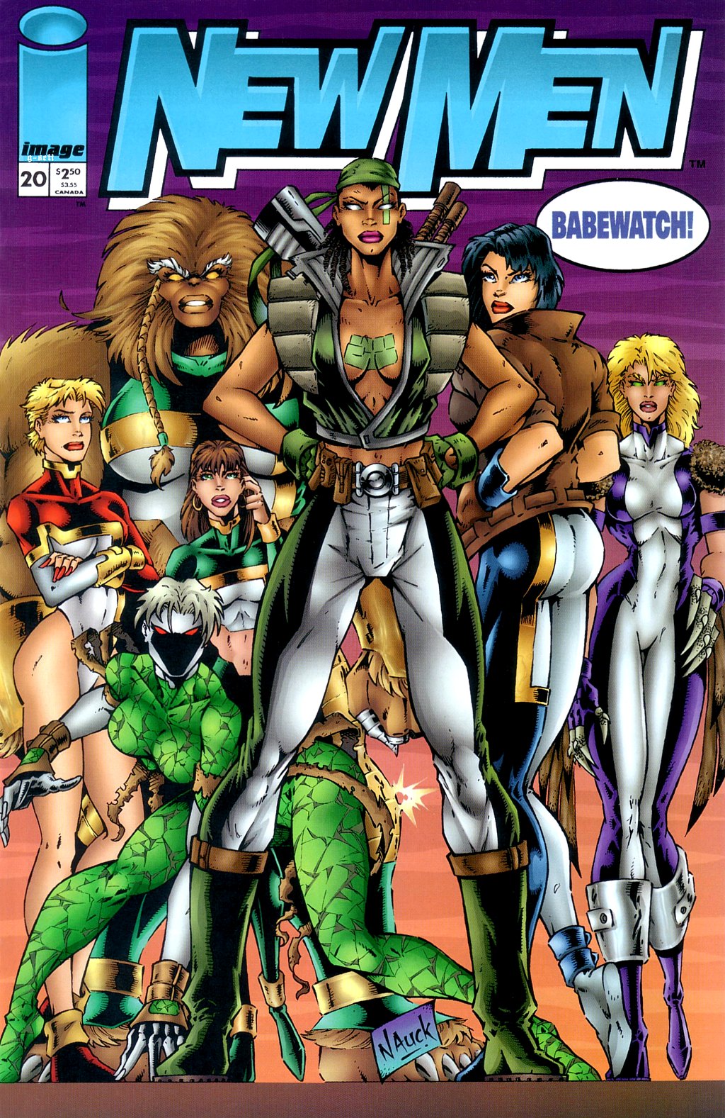 Read online NewMen comic -  Issue #20 - 1