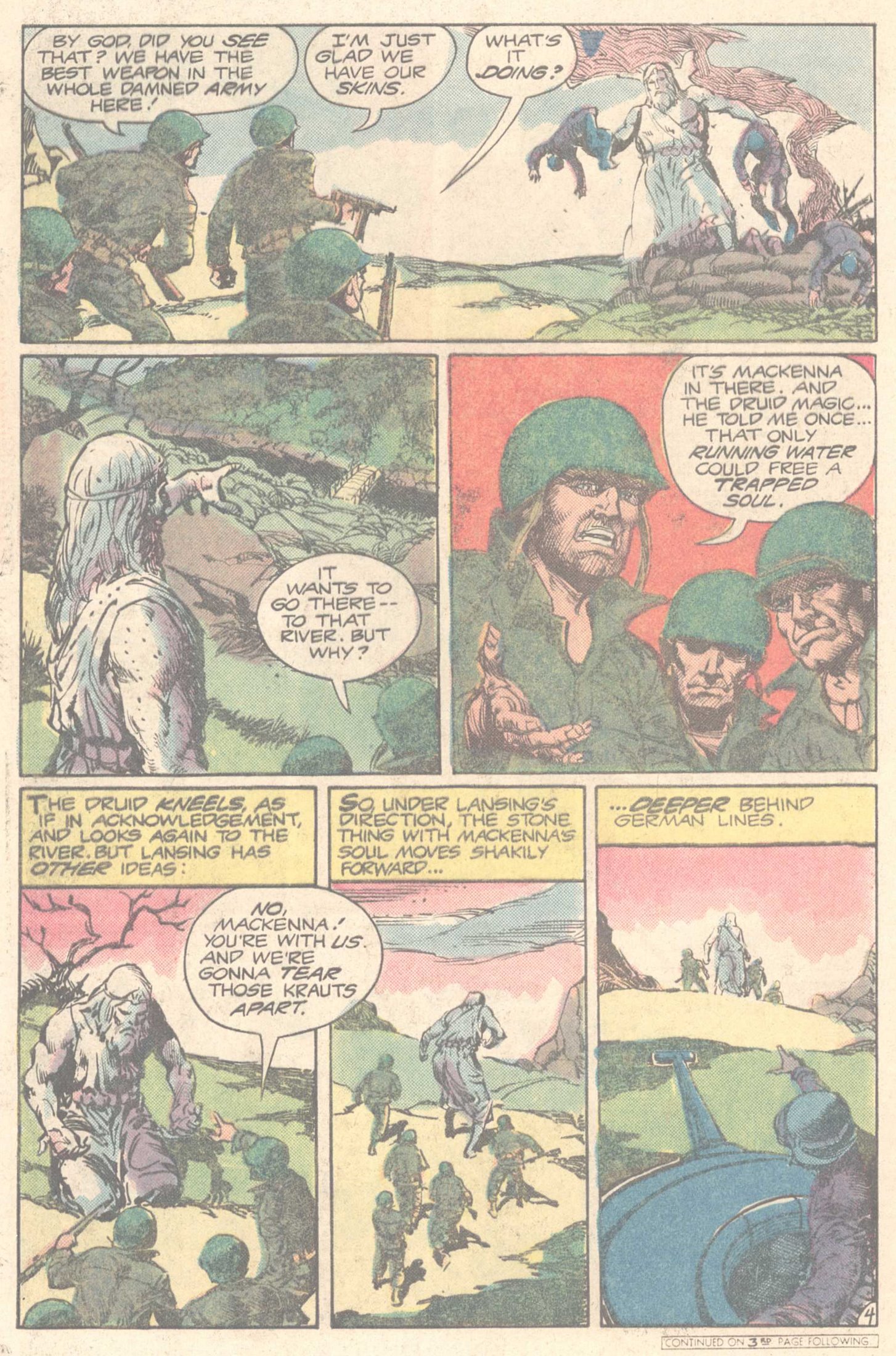 Read online Weird War Tales (1971) comic -  Issue #120 - 28