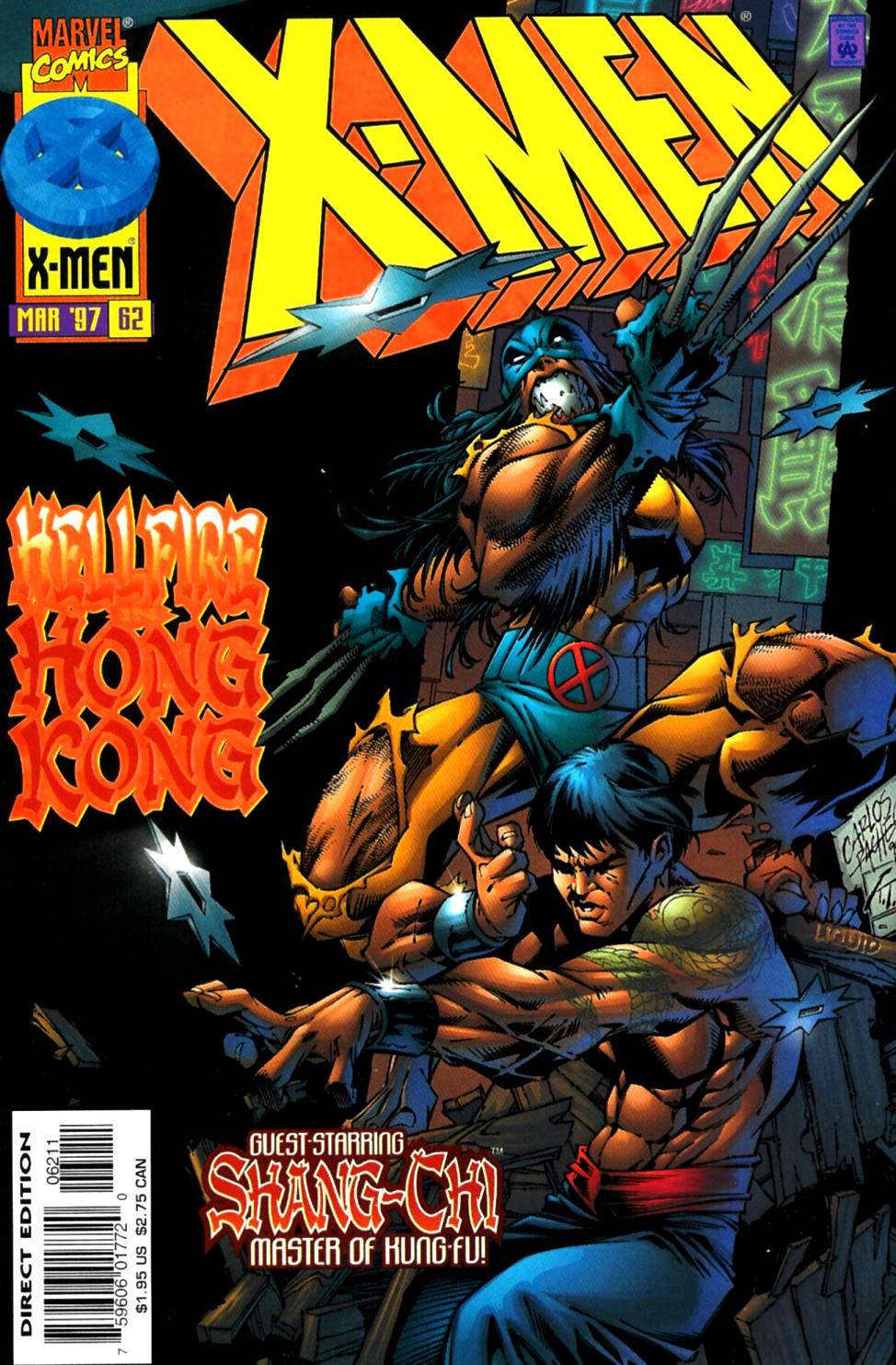 Read online X-Men (1991) comic -  Issue #62 - 1