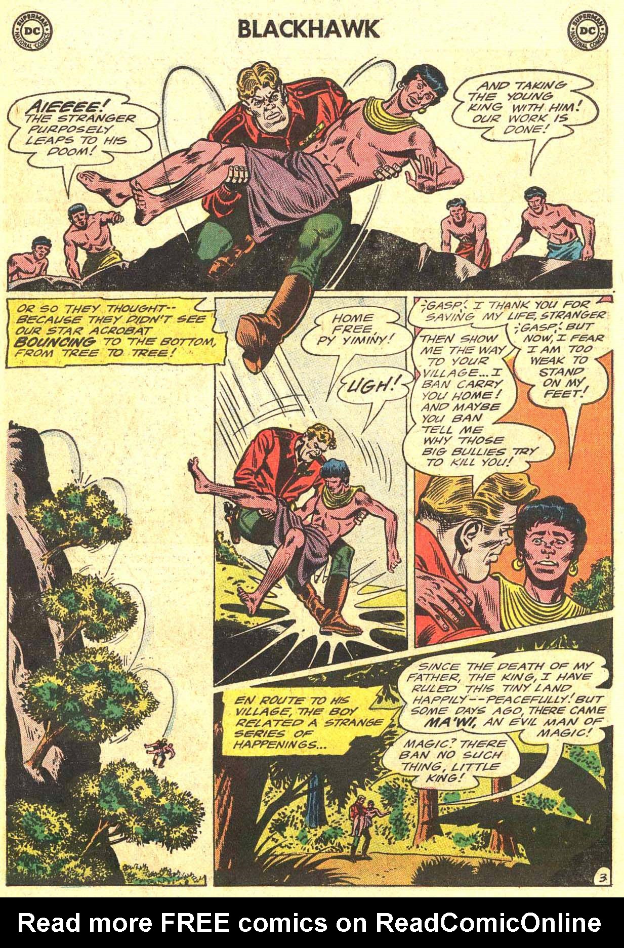 Read online Blackhawk (1957) comic -  Issue #206 - 28