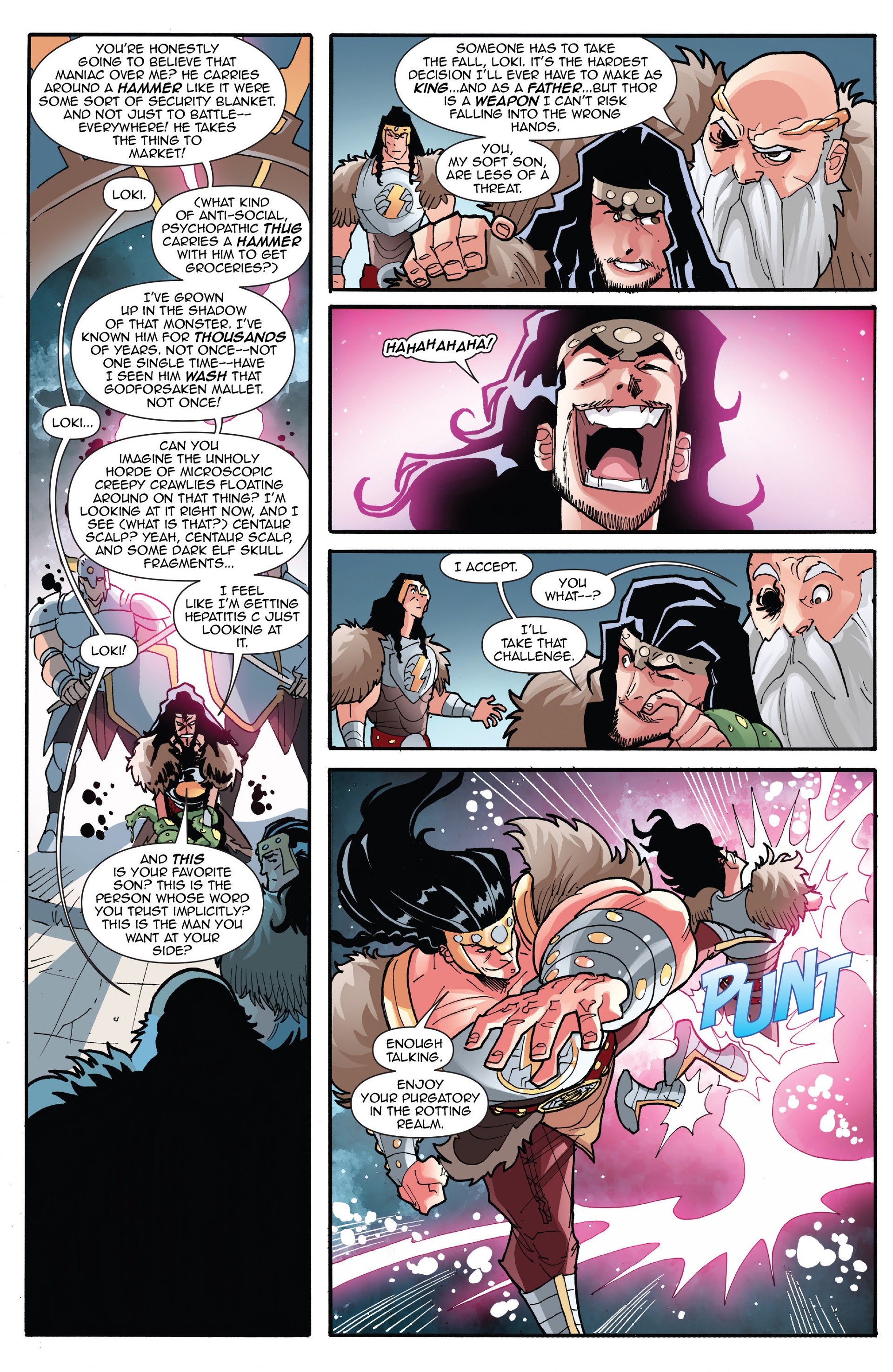 Read online Loki: Ragnarok and Roll comic -  Issue #1 - 12