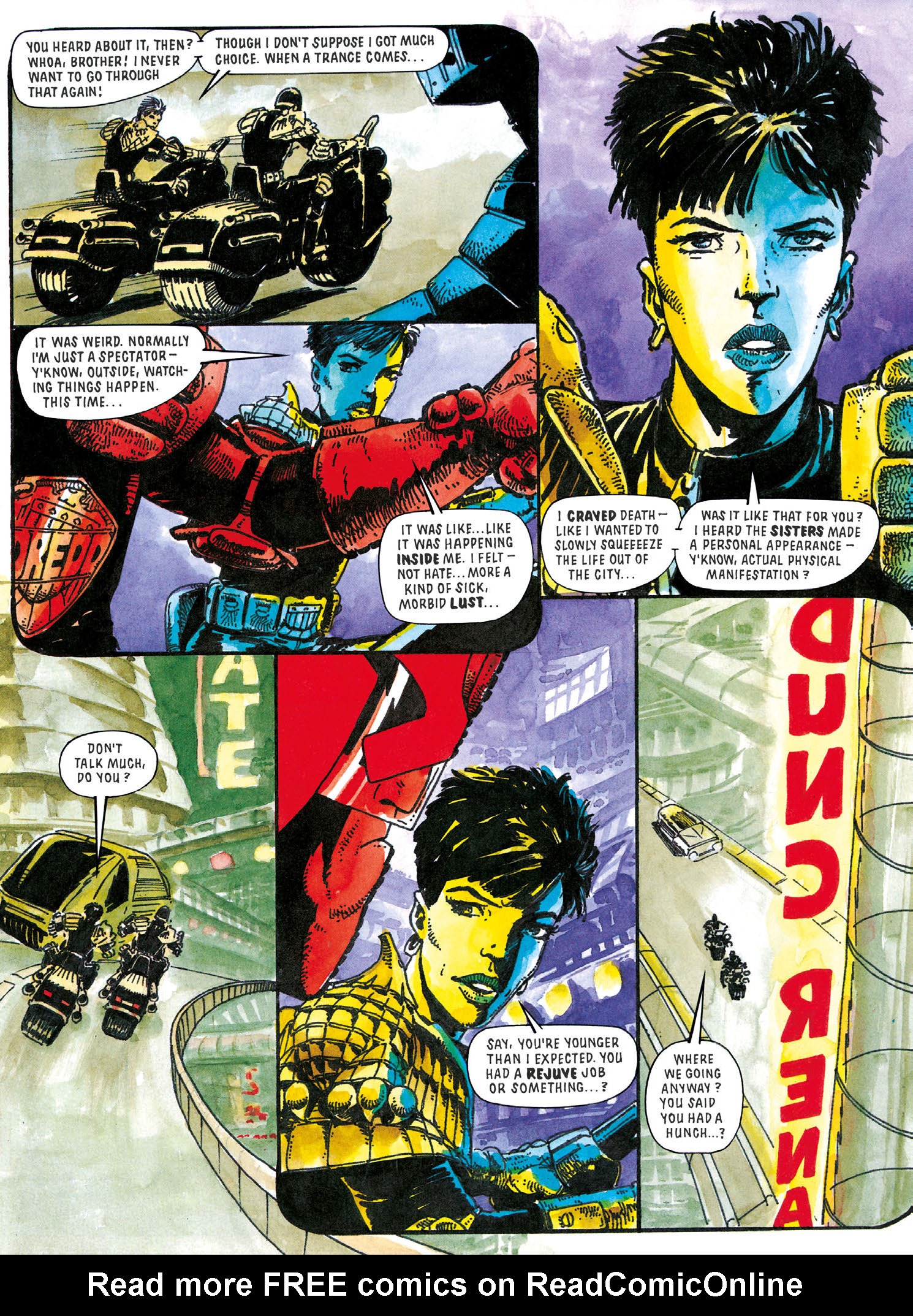 Read online Essential Judge Dredd: Necropolis comic -  Issue # TPB (Part 1) - 65