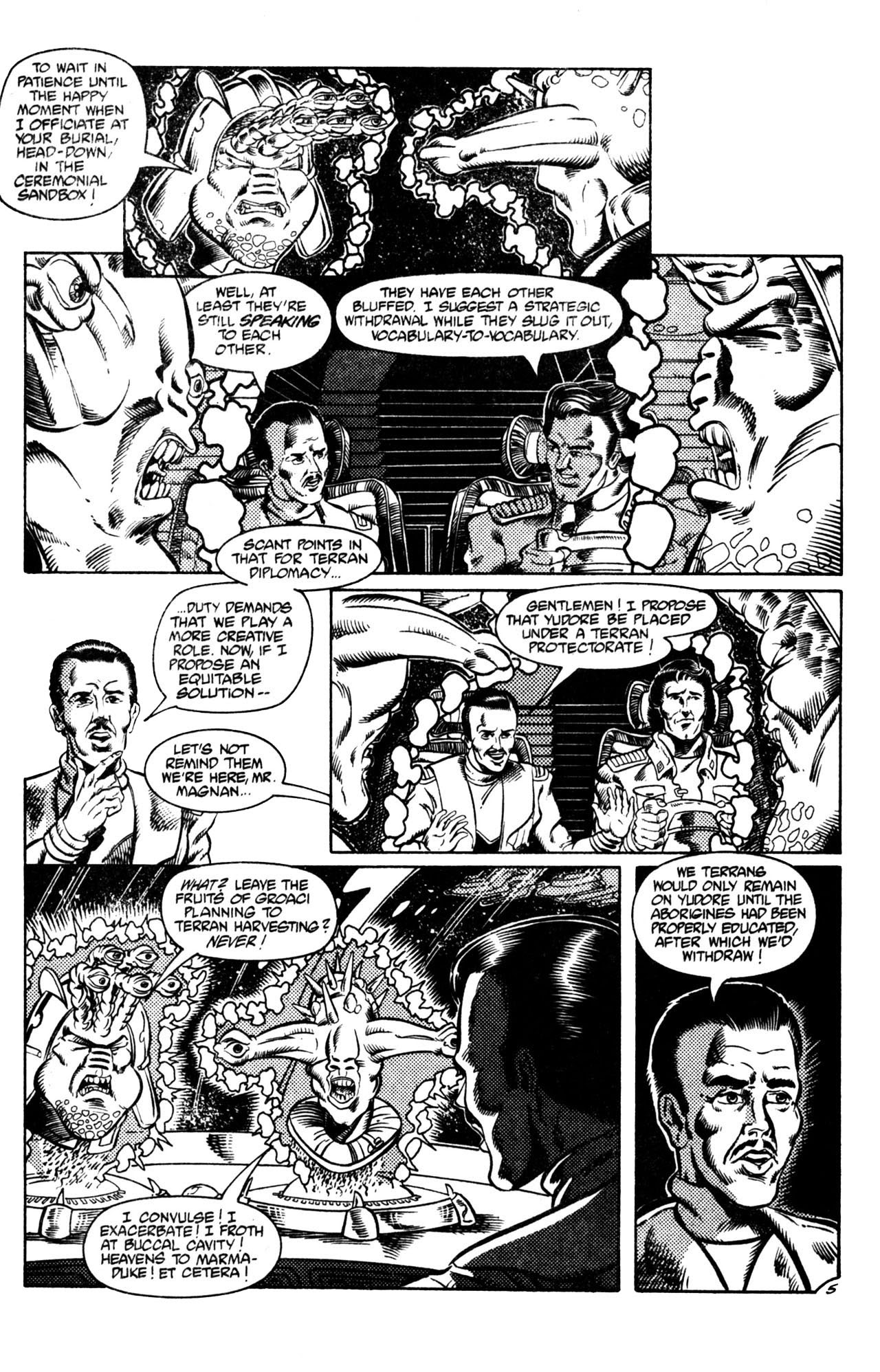 Read online Retief (1991) comic -  Issue #1 - 7