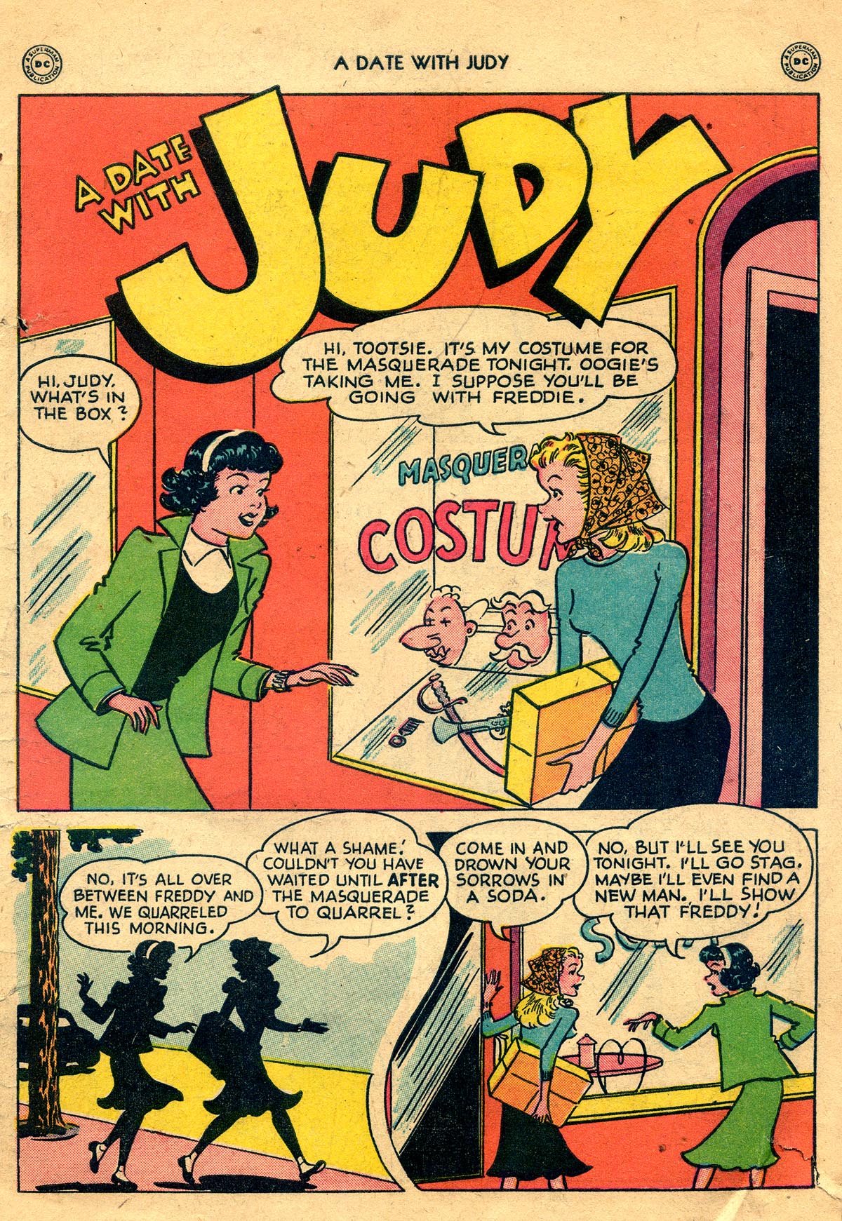 Read online A Date with Judy comic -  Issue #4 - 3
