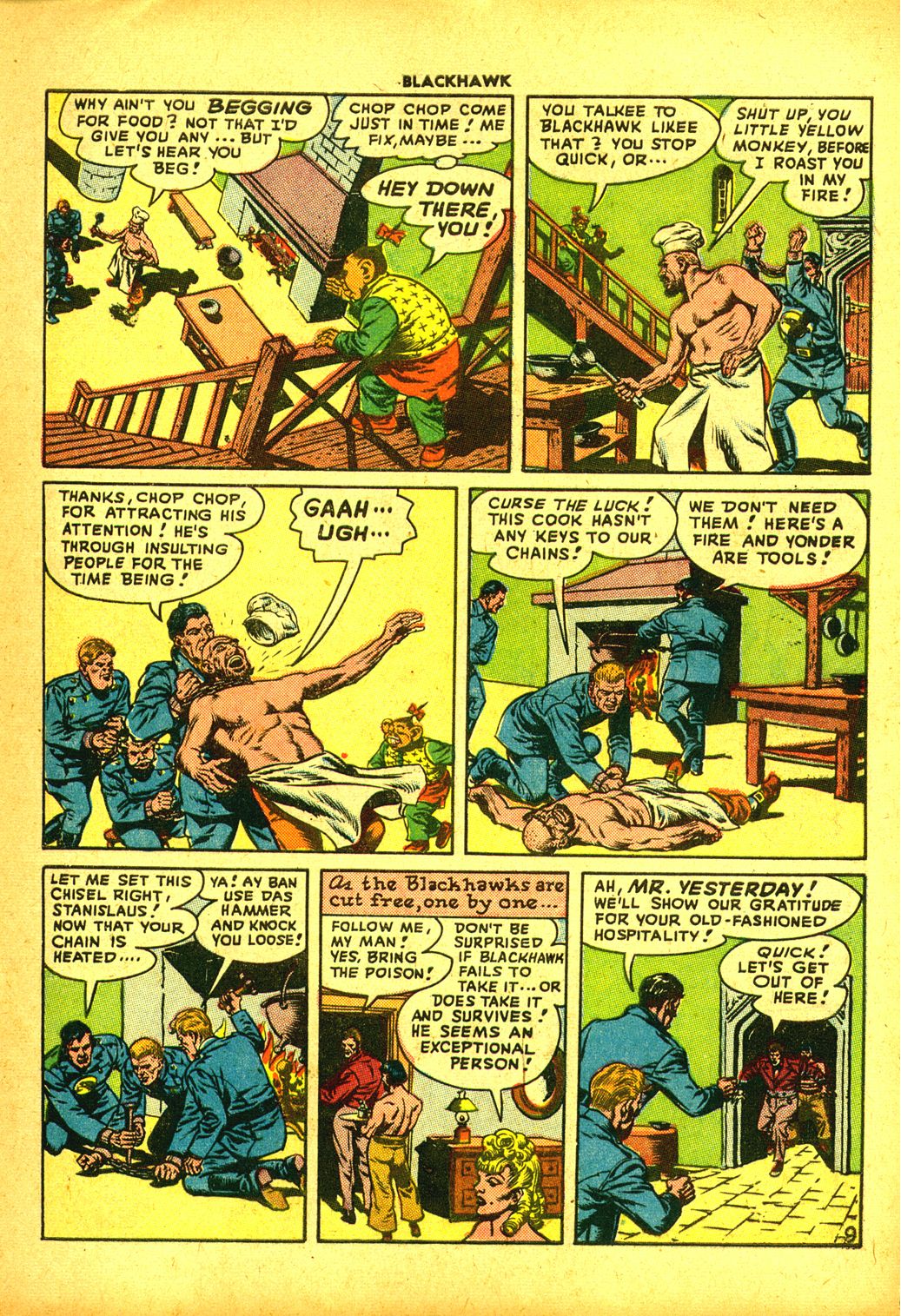 Read online Blackhawk (1957) comic -  Issue #18 - 11
