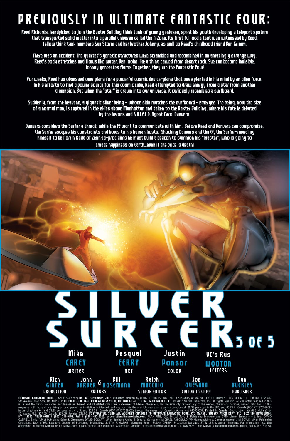 Read online Ultimate Fantastic Four (2004) comic -  Issue #44 - 2
