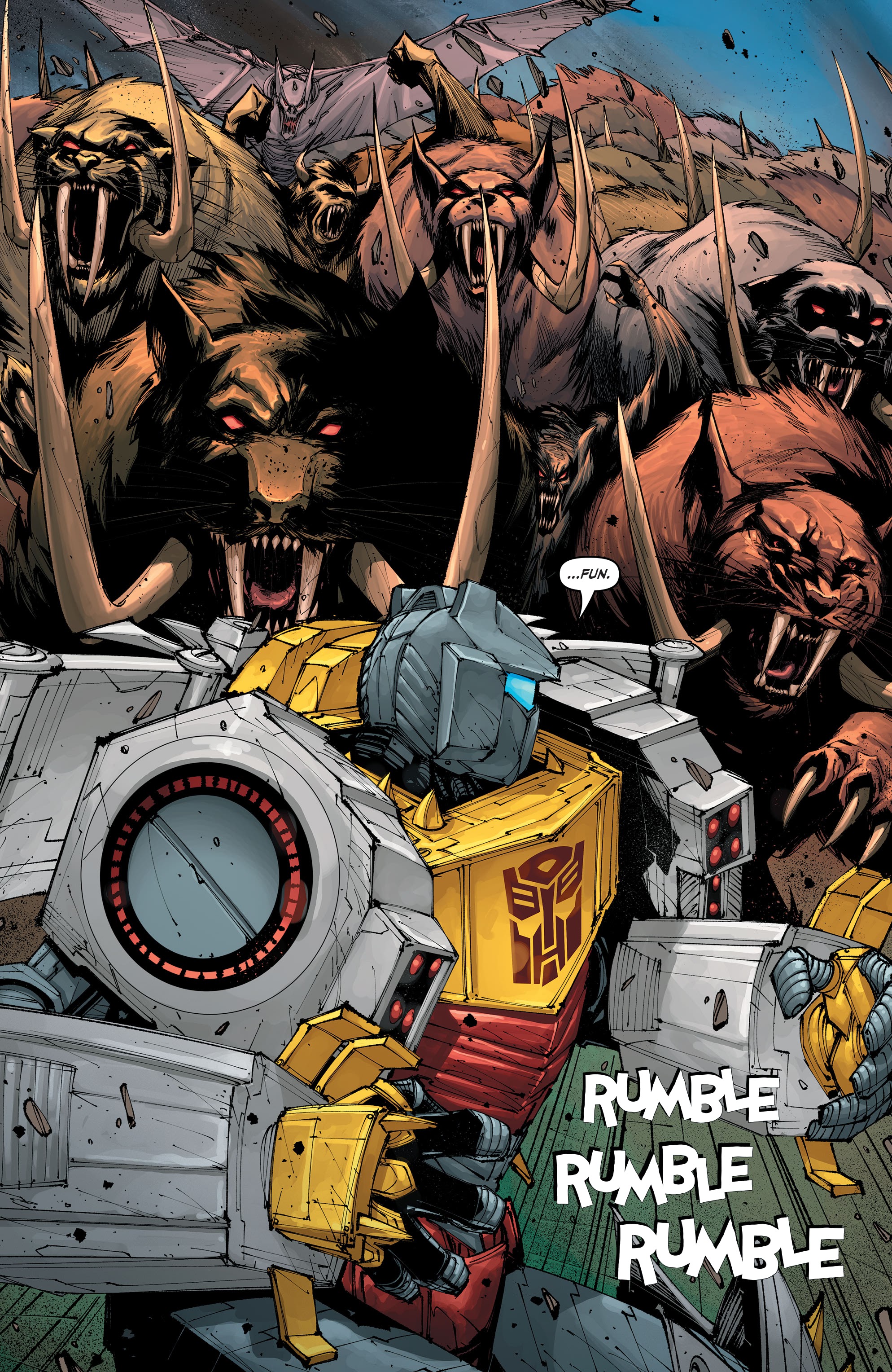 Read online Transformers: King Grimlock comic -  Issue #1 - 9