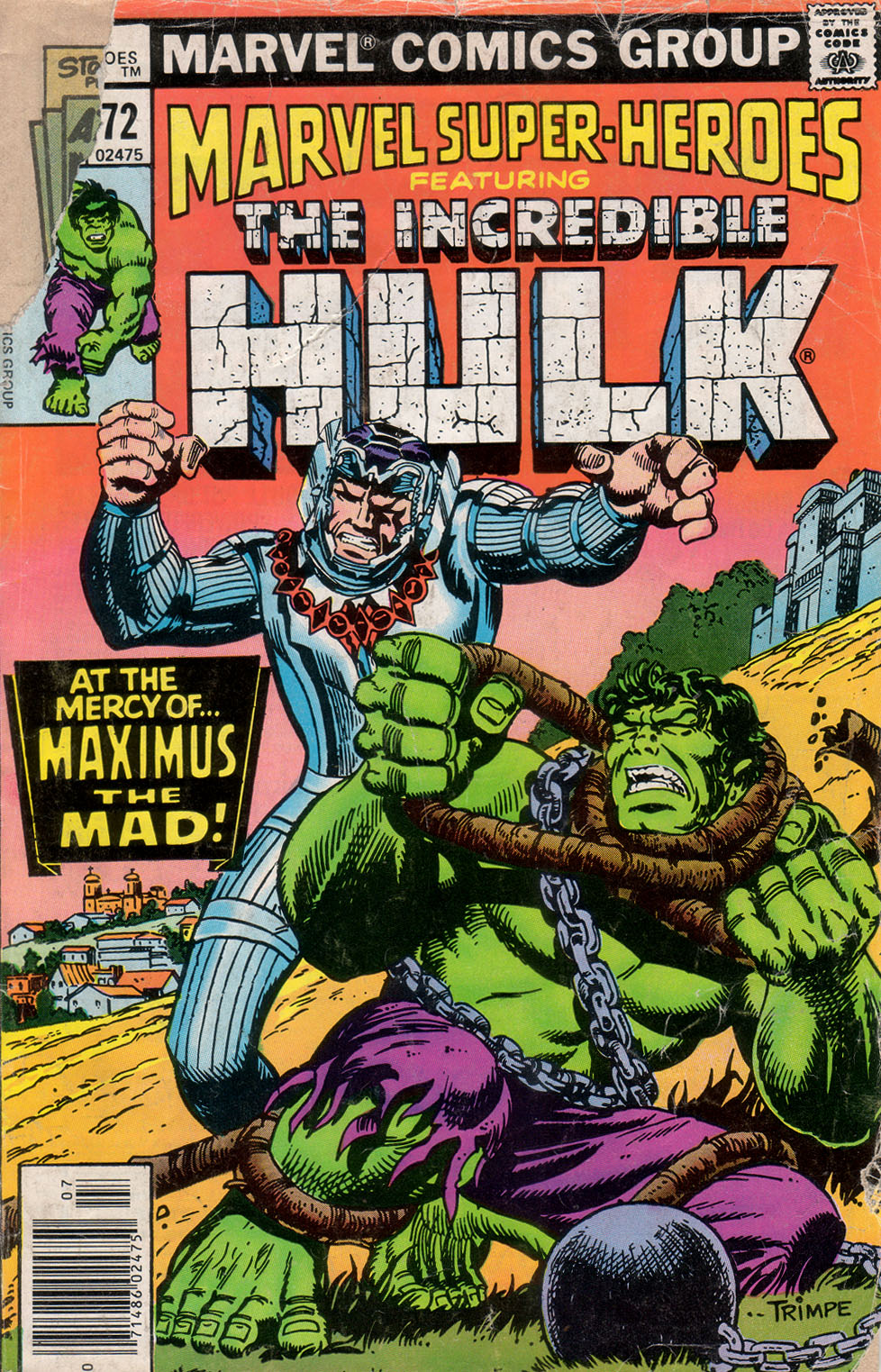 Read online Marvel Super-Heroes comic -  Issue #72 - 1