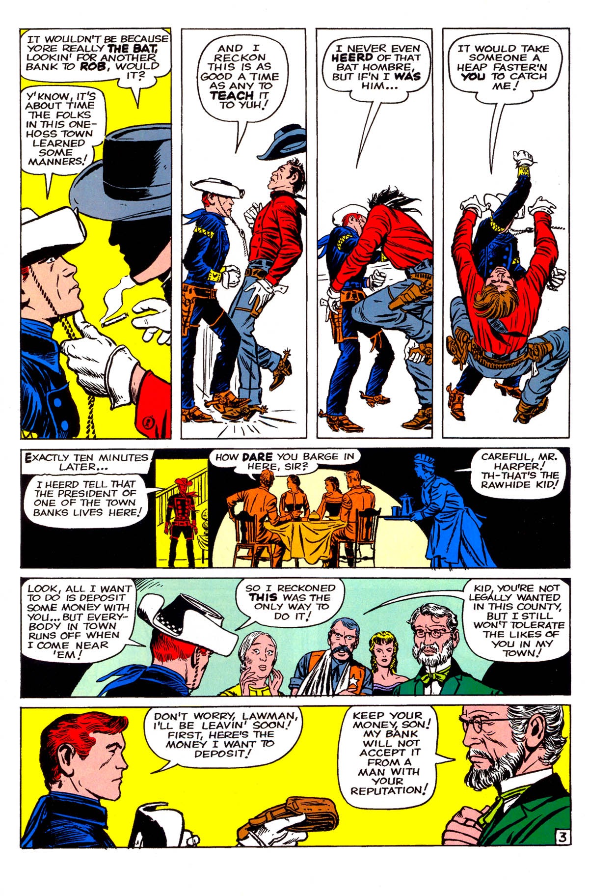 Read online Marvel Western: Strange Westerns Starring the Black Rider comic -  Issue # Full - 41