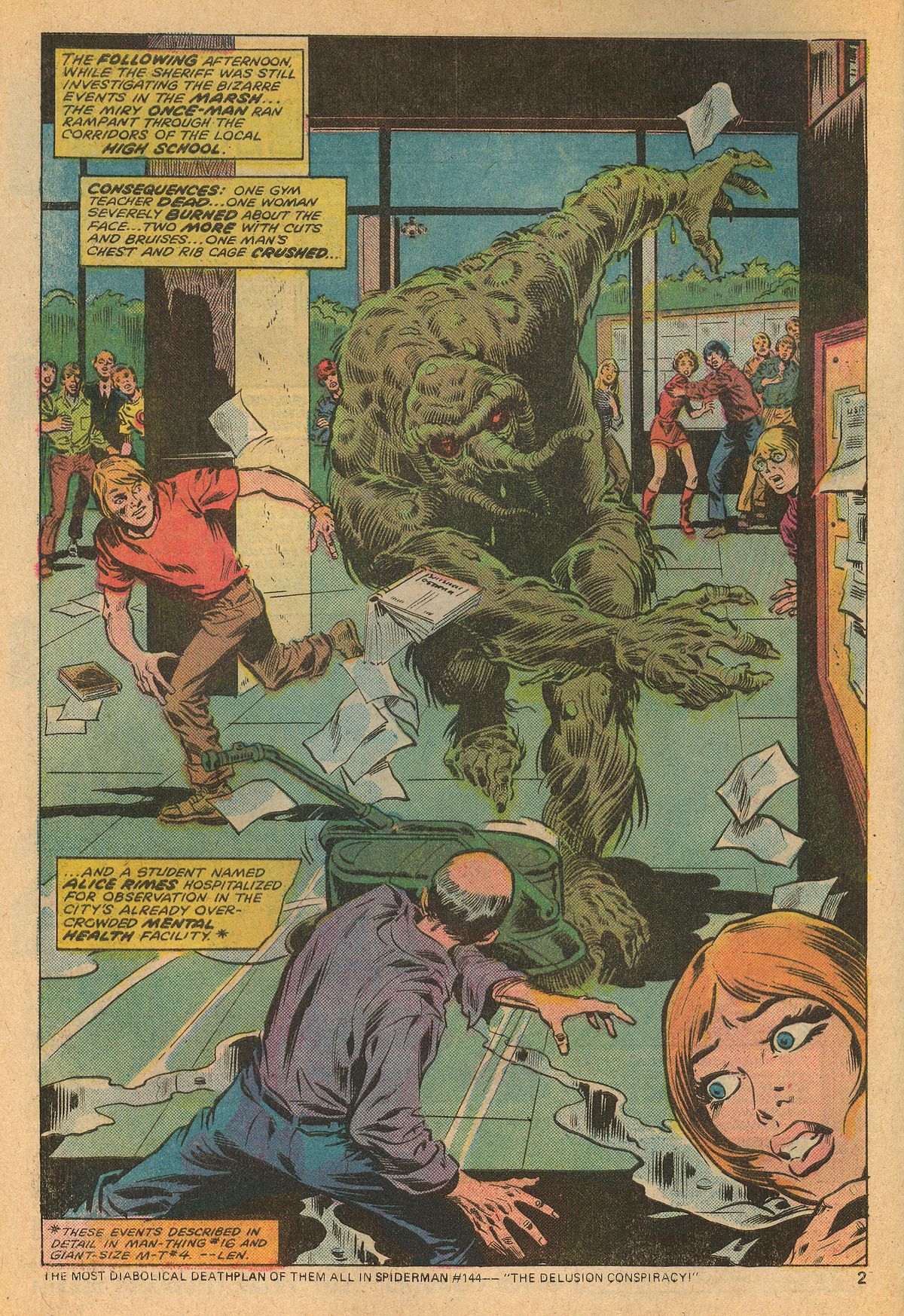 Read online Man-Thing (1974) comic -  Issue #17 - 4
