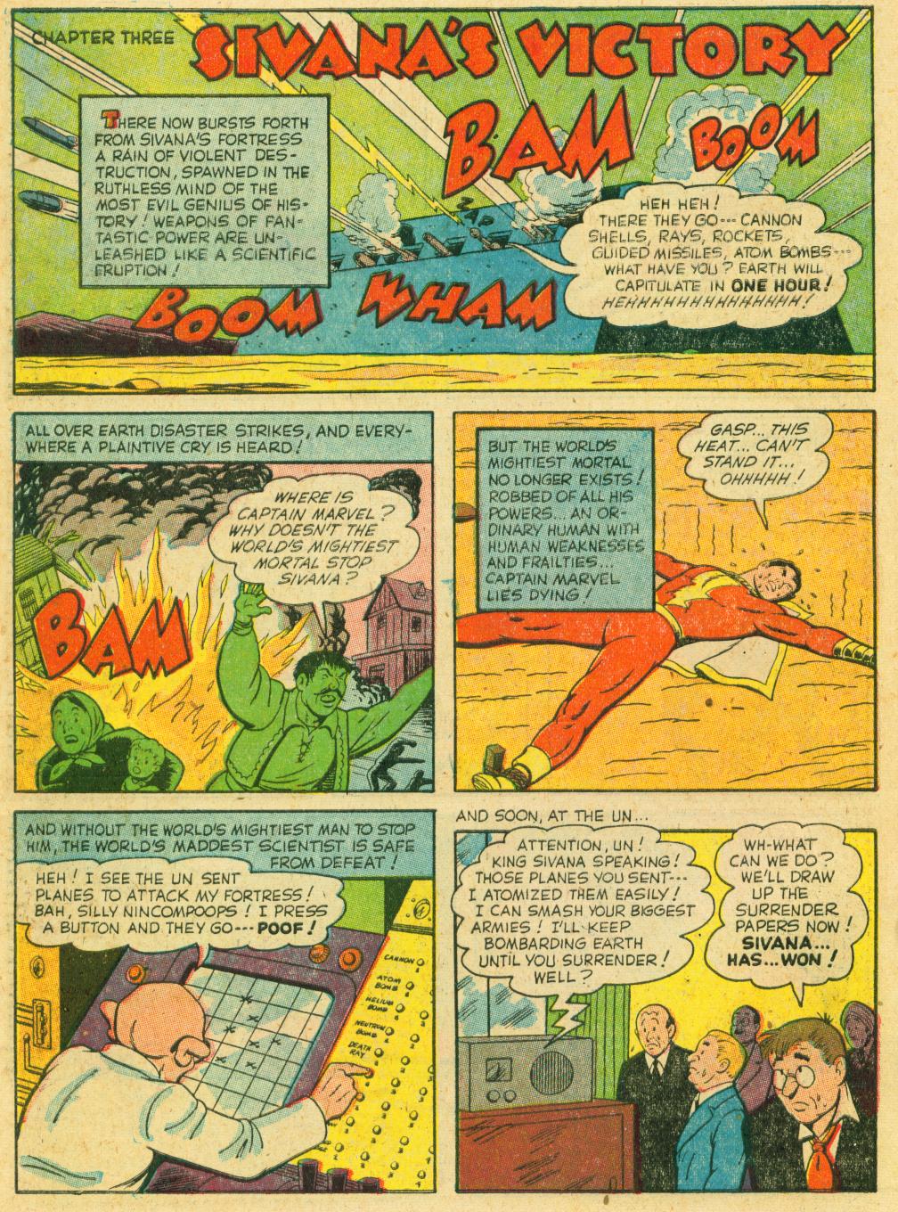 Read online Captain Marvel Adventures comic -  Issue #144 - 30