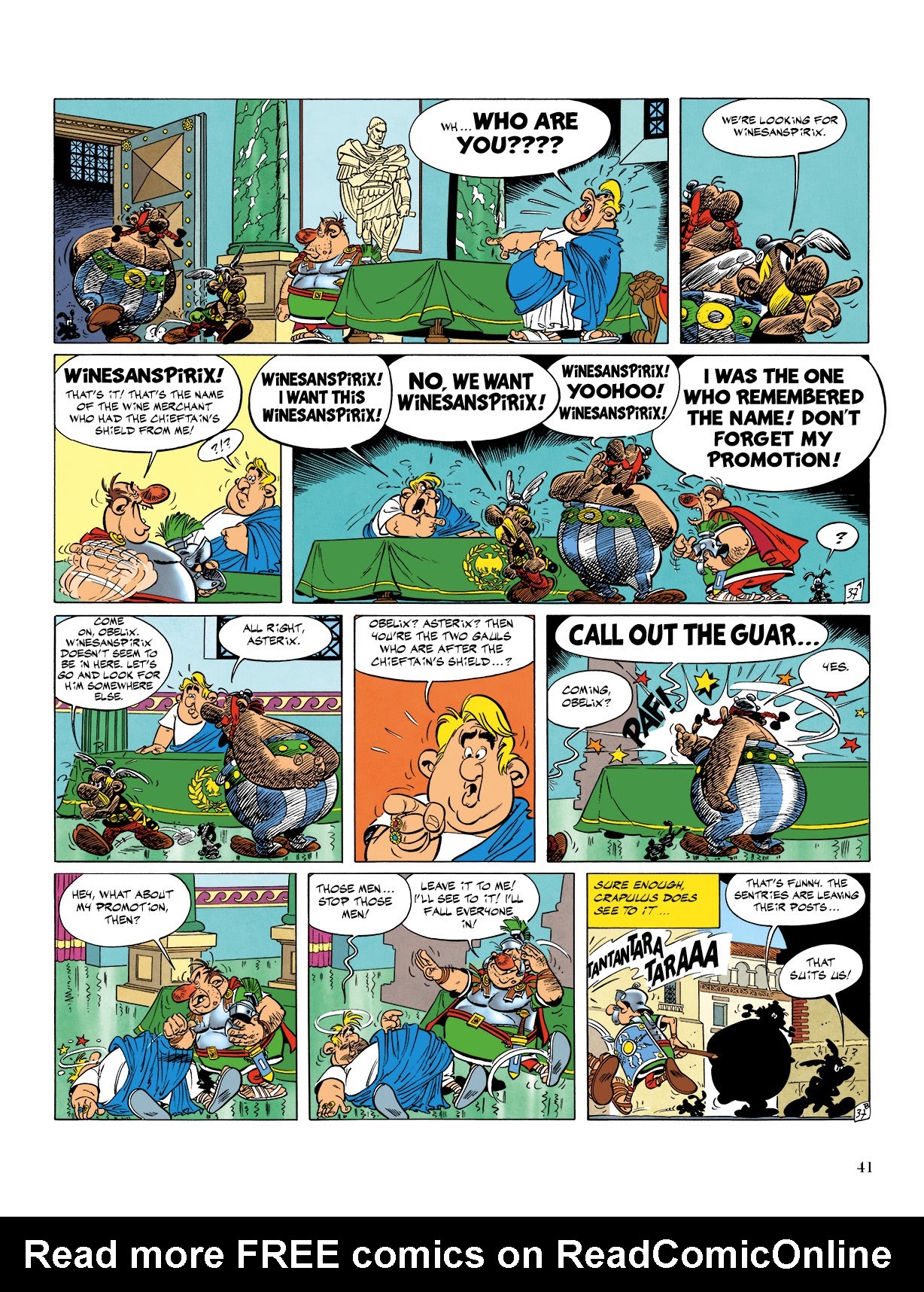 Read online Asterix comic -  Issue #11 - 42