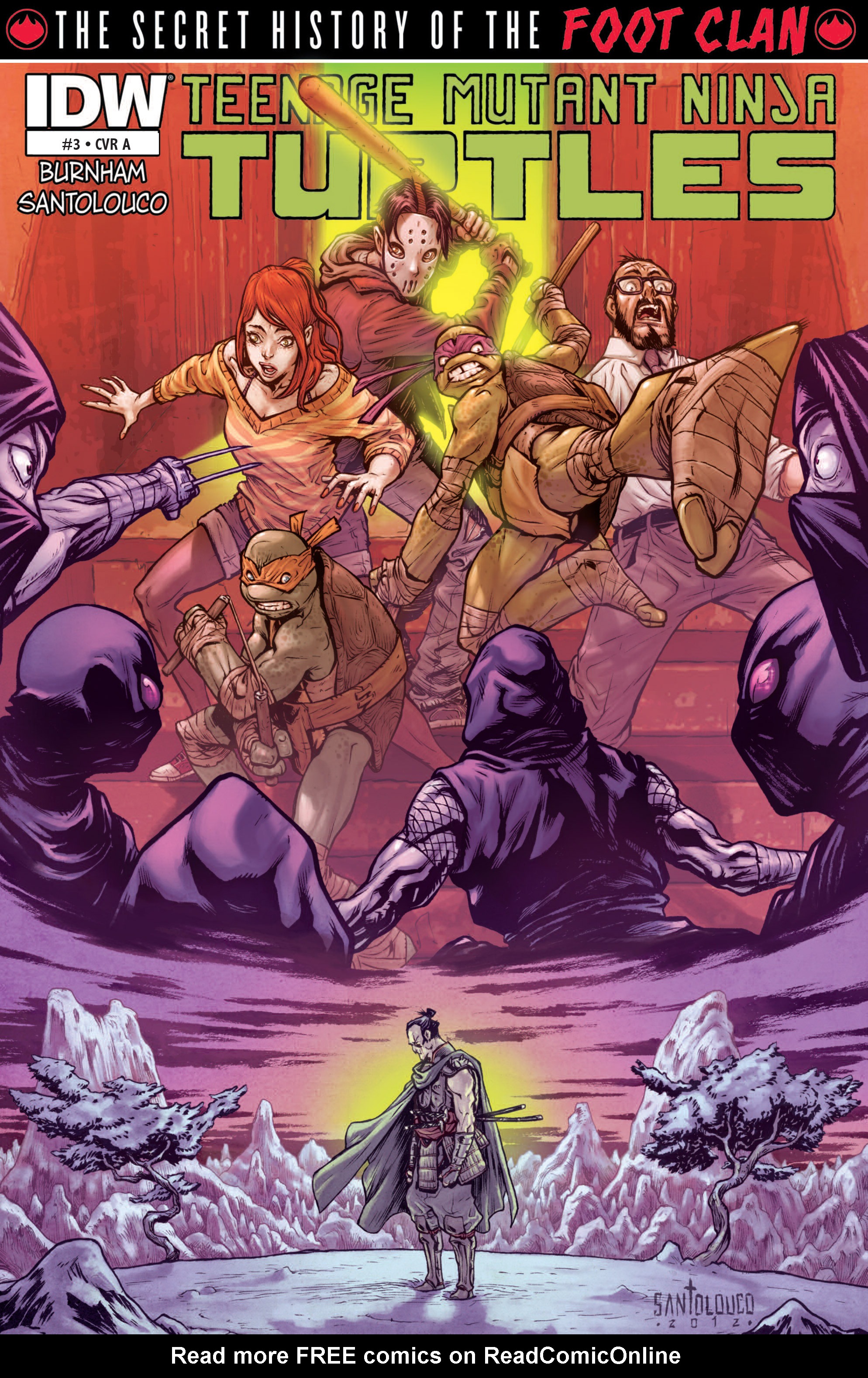 Read online Teenage Mutant Ninja Turtles: The Secret History of the Foot Clan comic -  Issue #3 - 1