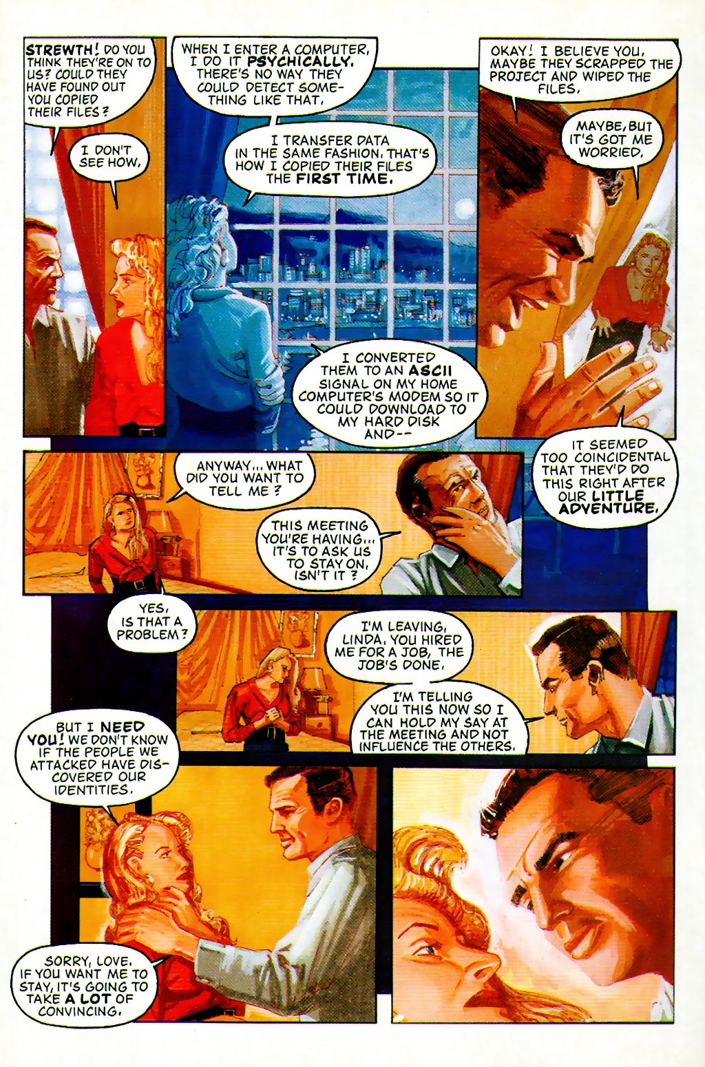 Read online Interface comic -  Issue #1 - 8