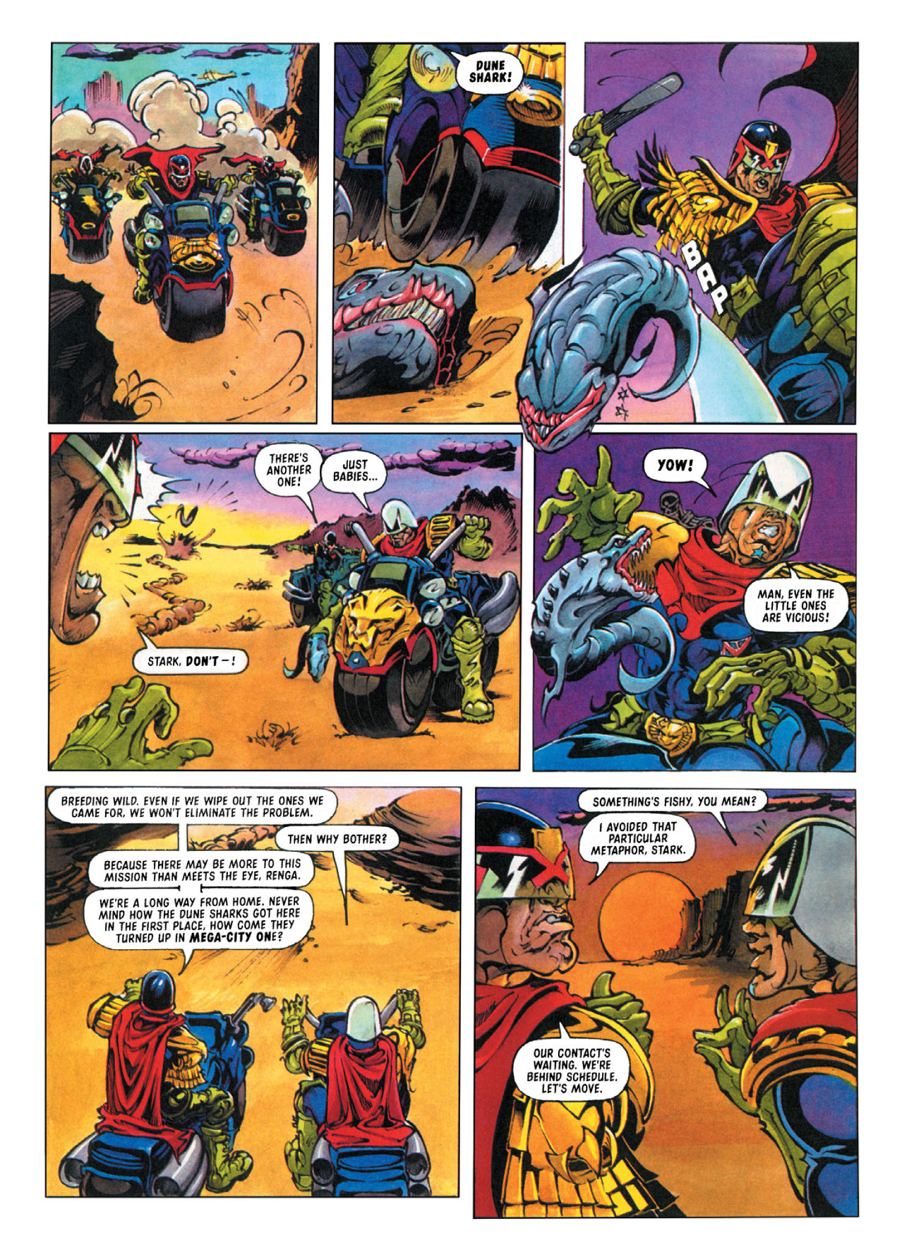 Read online Judge Dredd: The Complete Case Files comic -  Issue # TPB 26 - 124