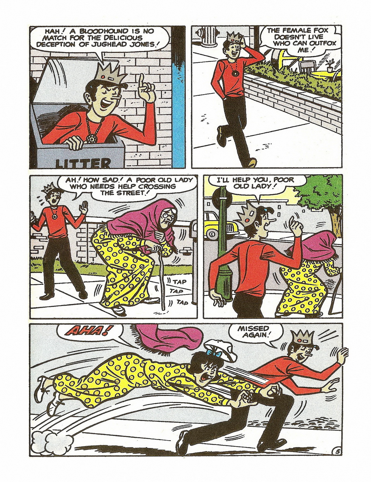 Read online Jughead's Double Digest Magazine comic -  Issue #69 - 78