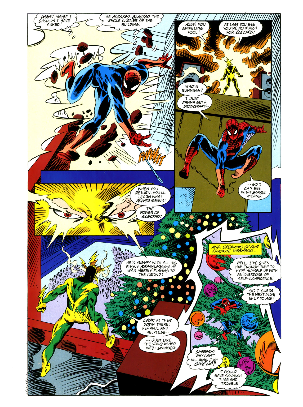 Read online Marvel Holiday Spectacular Magazine comic -  Issue # TPB - 50