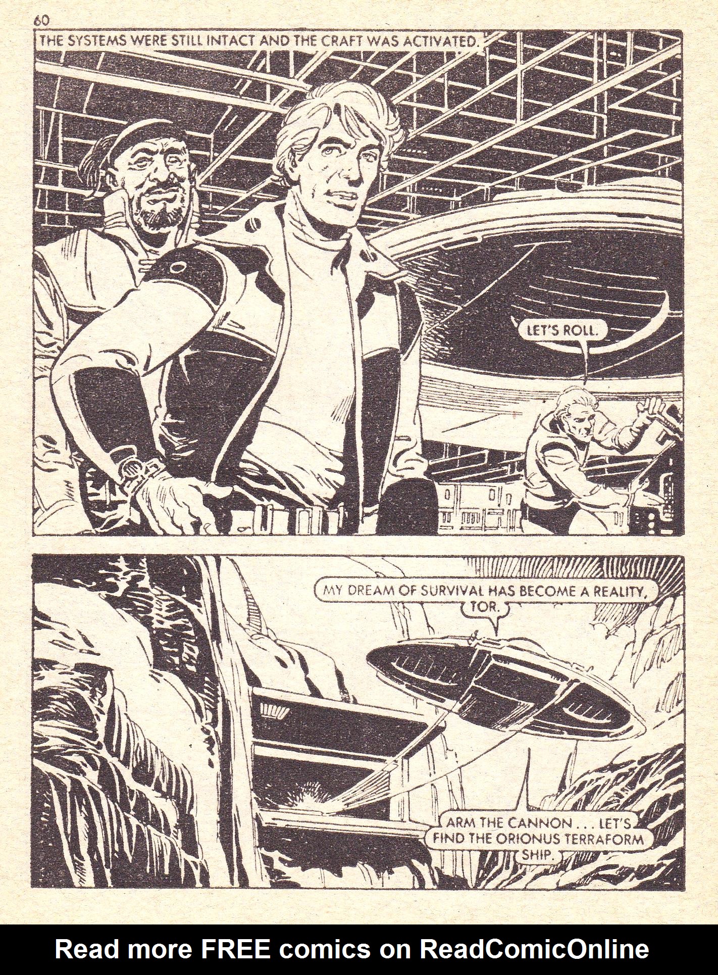 Read online Starblazer comic -  Issue #61 - 60
