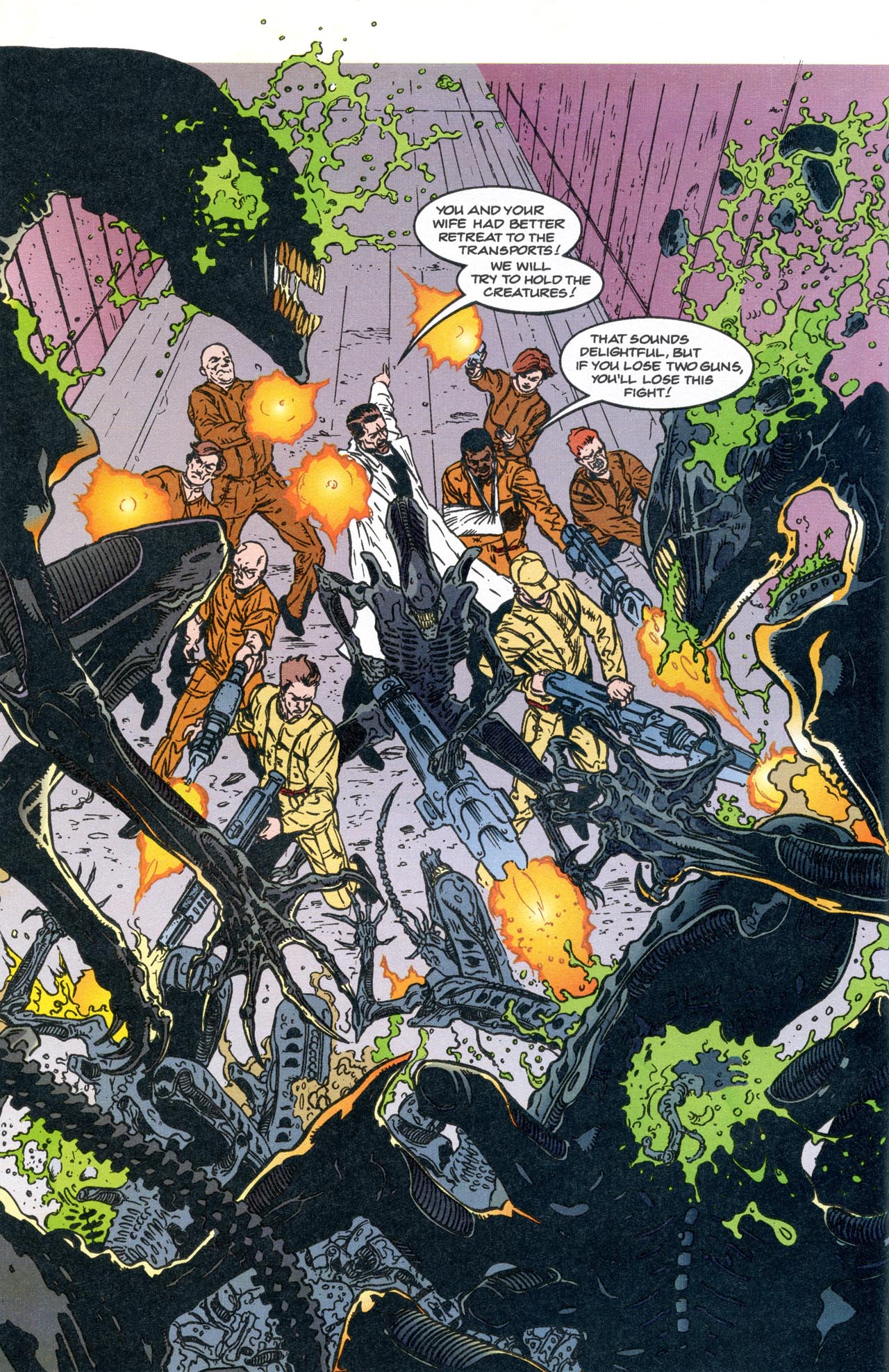 Read online Aliens: Stronghold comic -  Issue #4 - 12