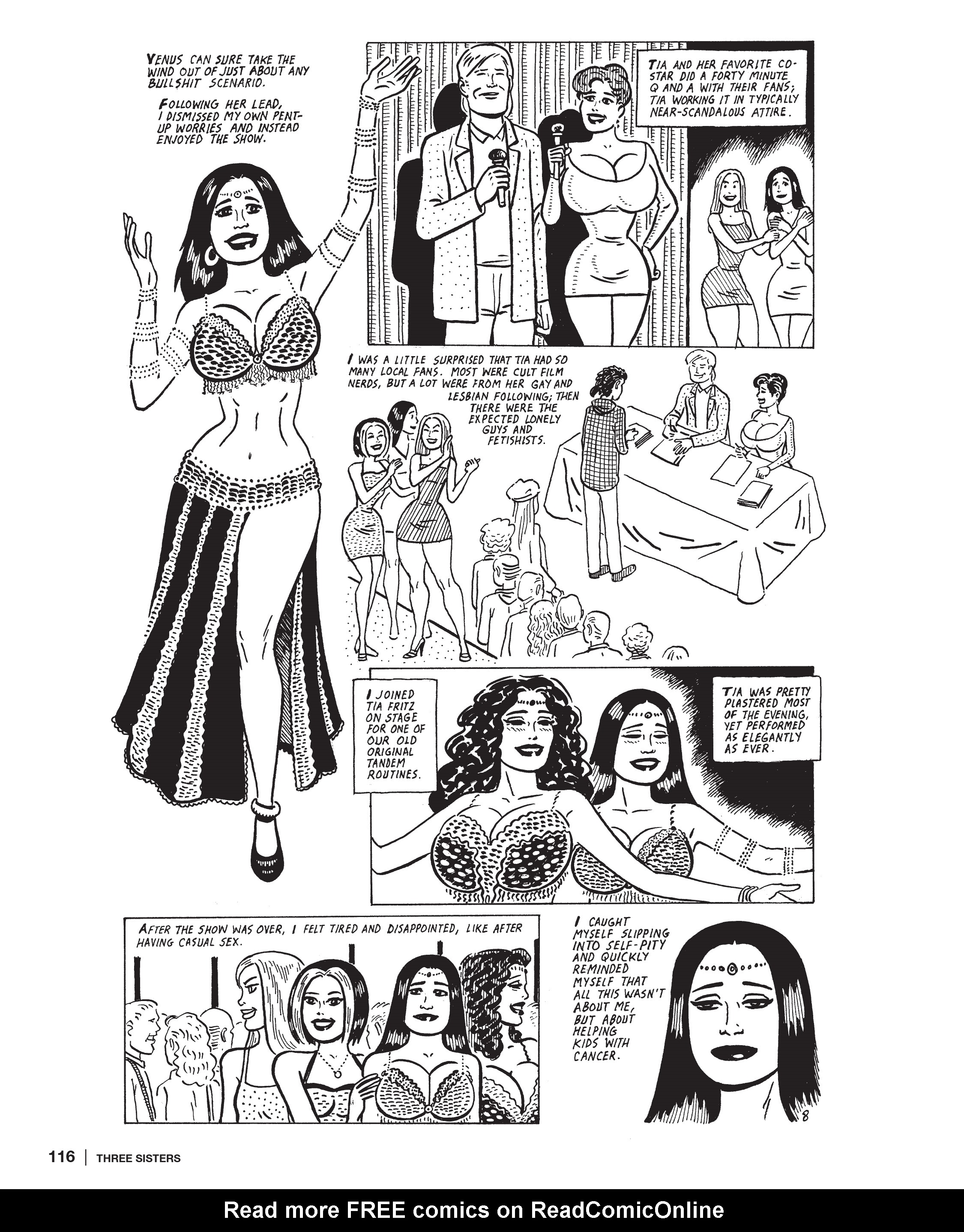 Read online Three Sisters: The Love and Rockets Library comic -  Issue # TPB (Part 2) - 16
