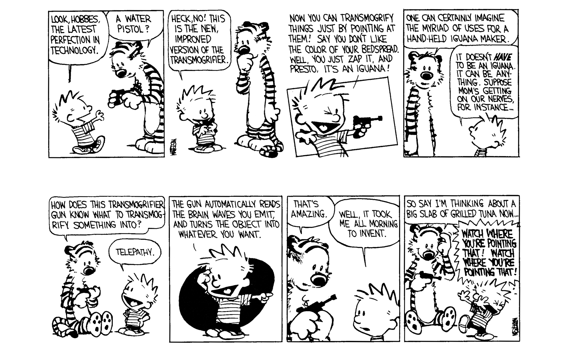 Read online Calvin and Hobbes comic -  Issue #3 - 155