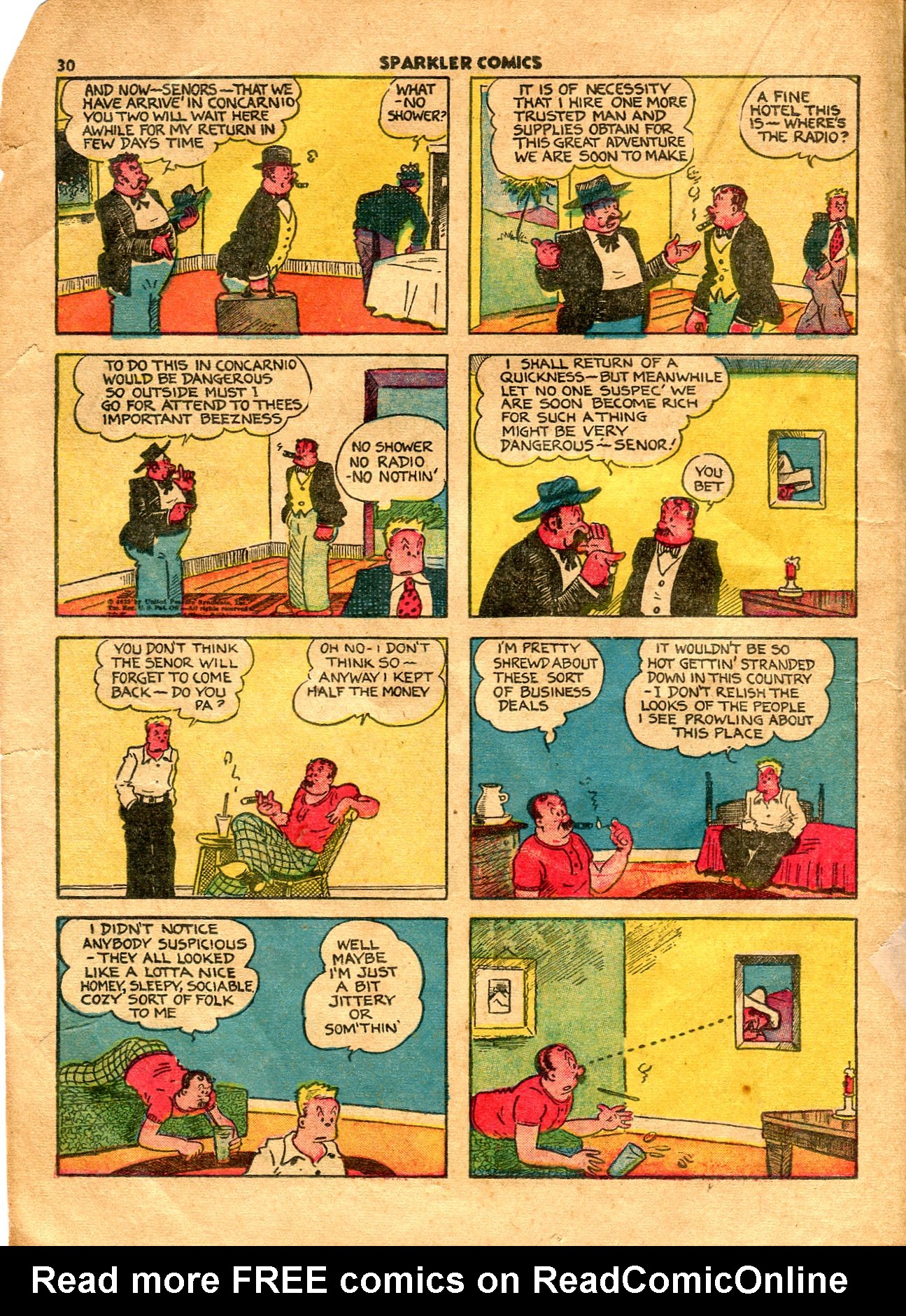 Read online Sparkler Comics comic -  Issue #4 - 31