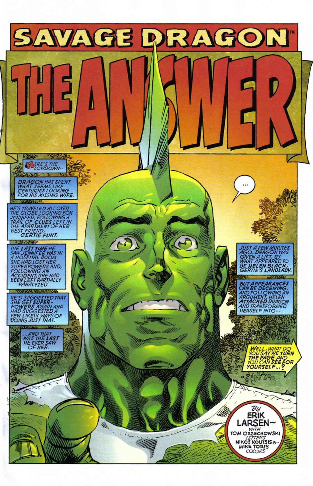 The Savage Dragon (1993) issue 143 - Page 3