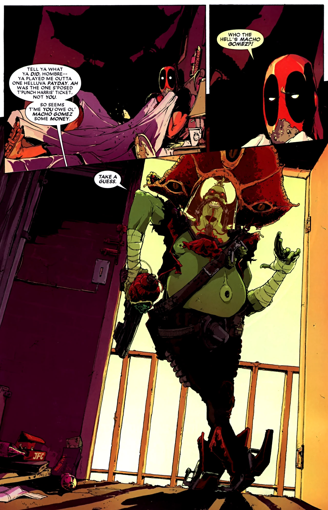 Read online Deadpool (2008) comic -  Issue #32 - 4