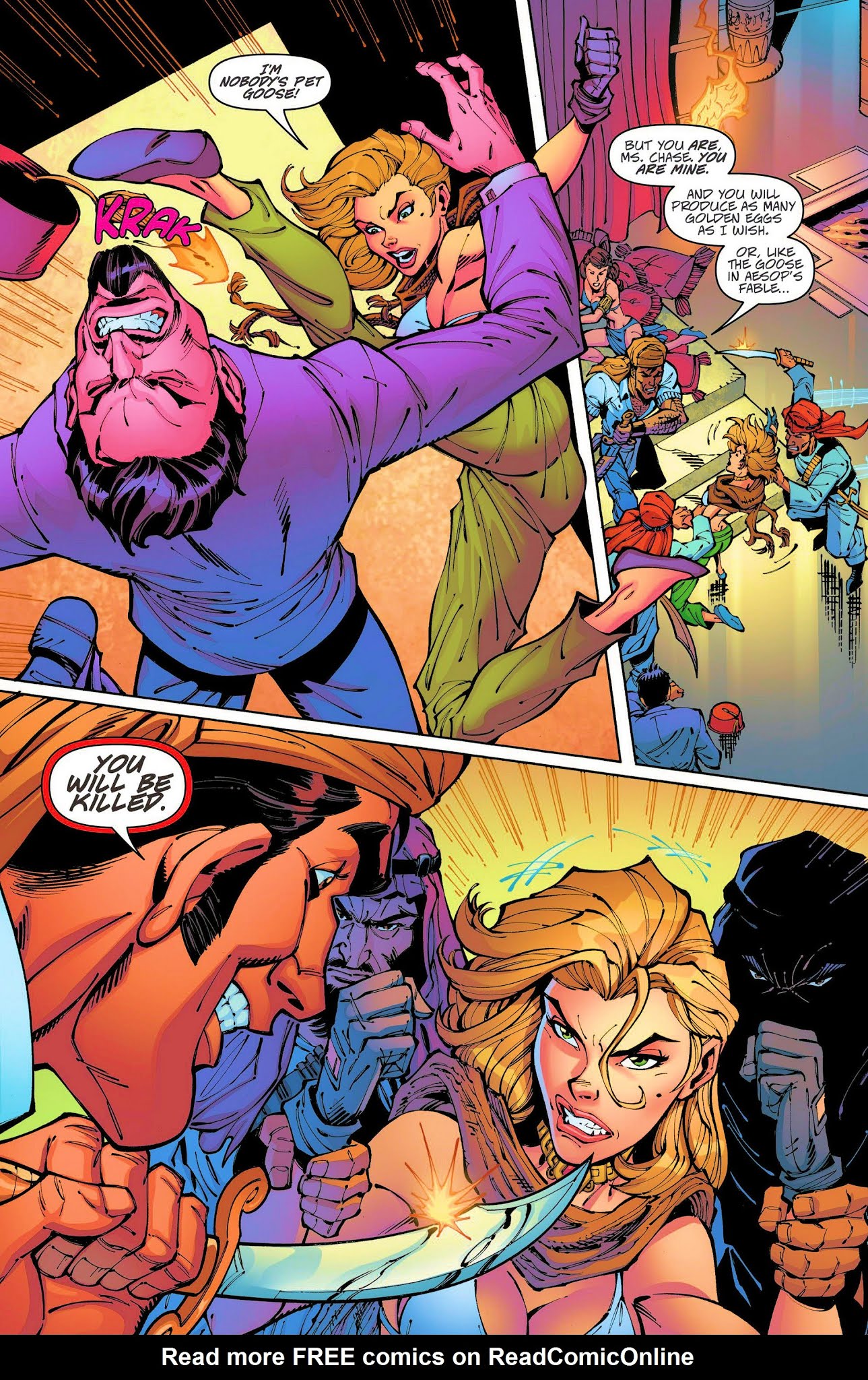 Read online Danger Girl: Trinity comic -  Issue #2 - 20