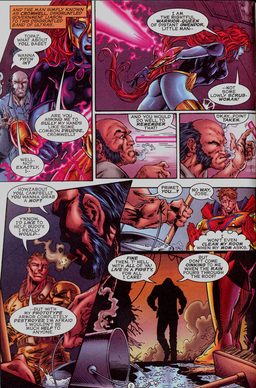 Read online UltraForce (1995) comic -  Issue #10 - 3