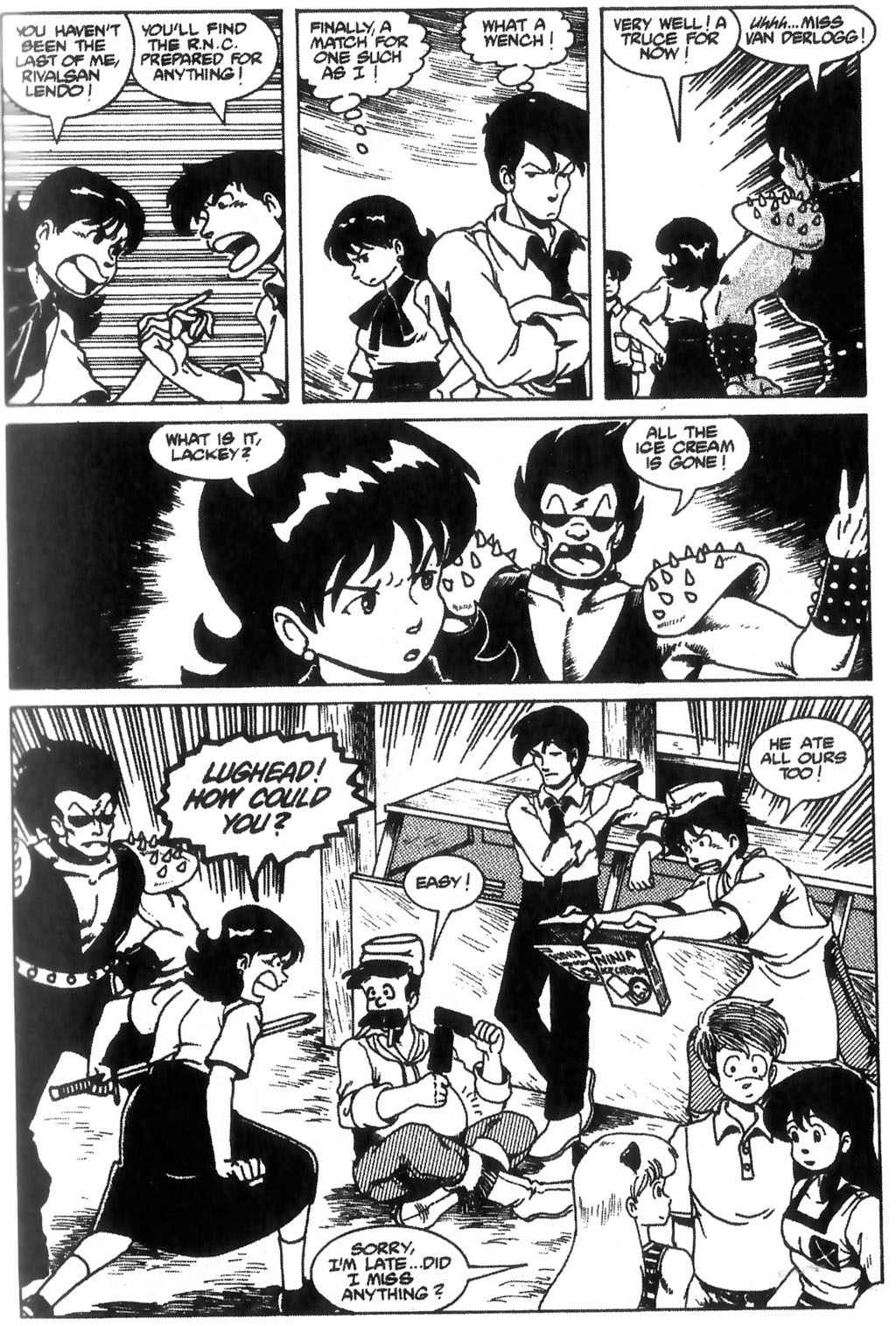 Read online Ninja High School (1986) comic -  Issue #13 - 26