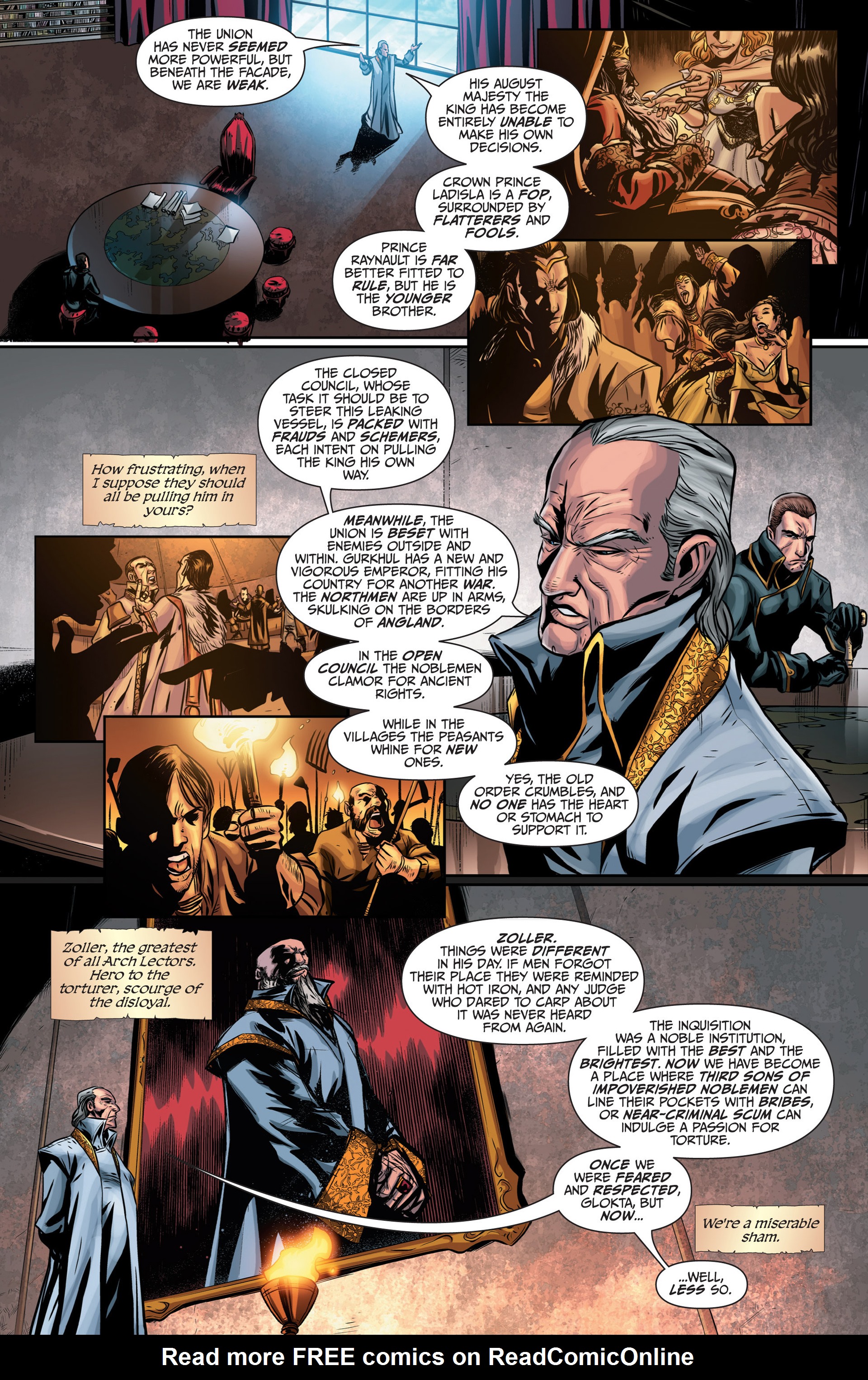 Read online The First Law: The Blade Itself comic -  Issue #3 - 8