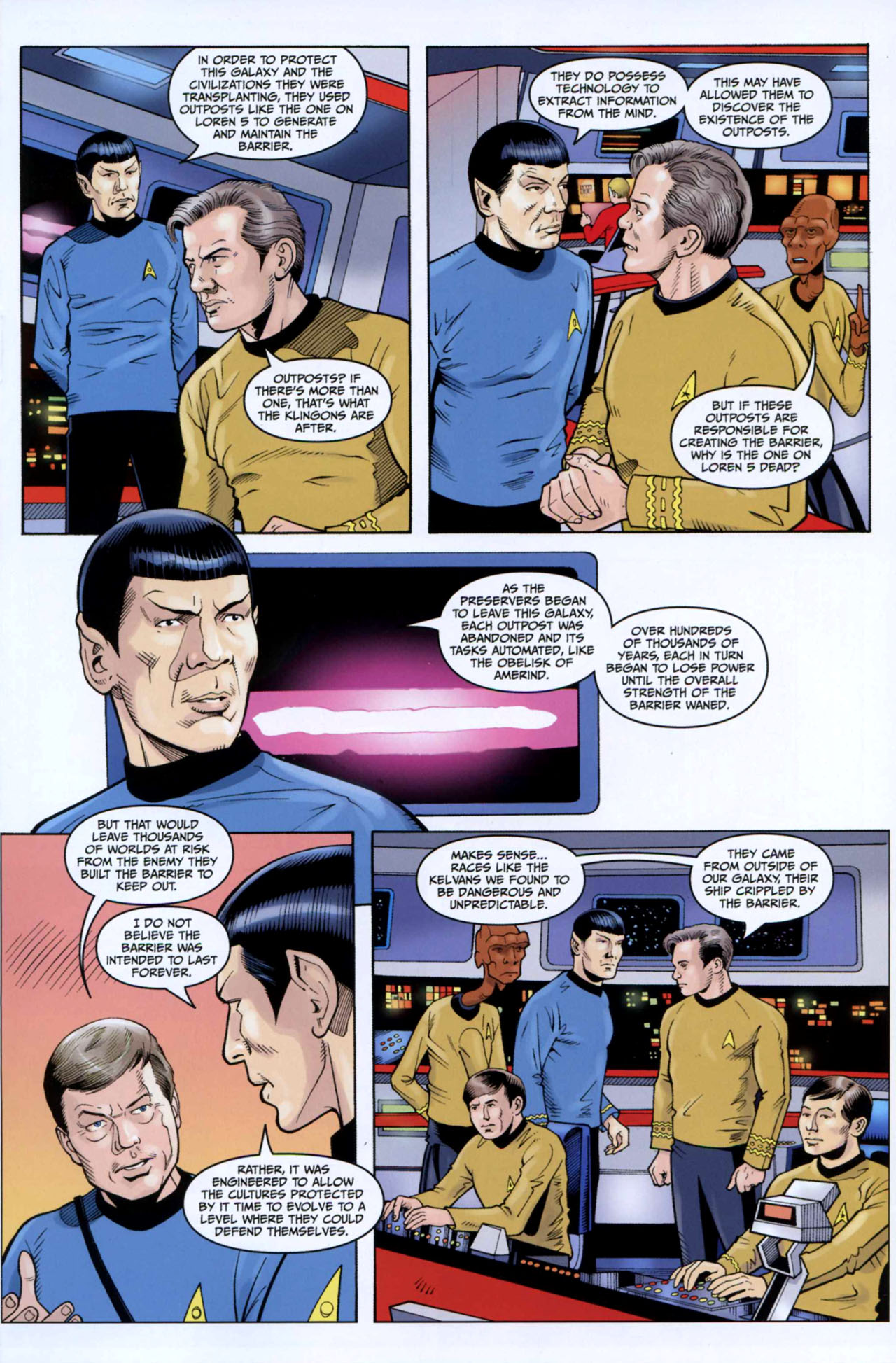 Read online Star Trek Year Four: The Enterprise Experiment comic -  Issue #5 - 9