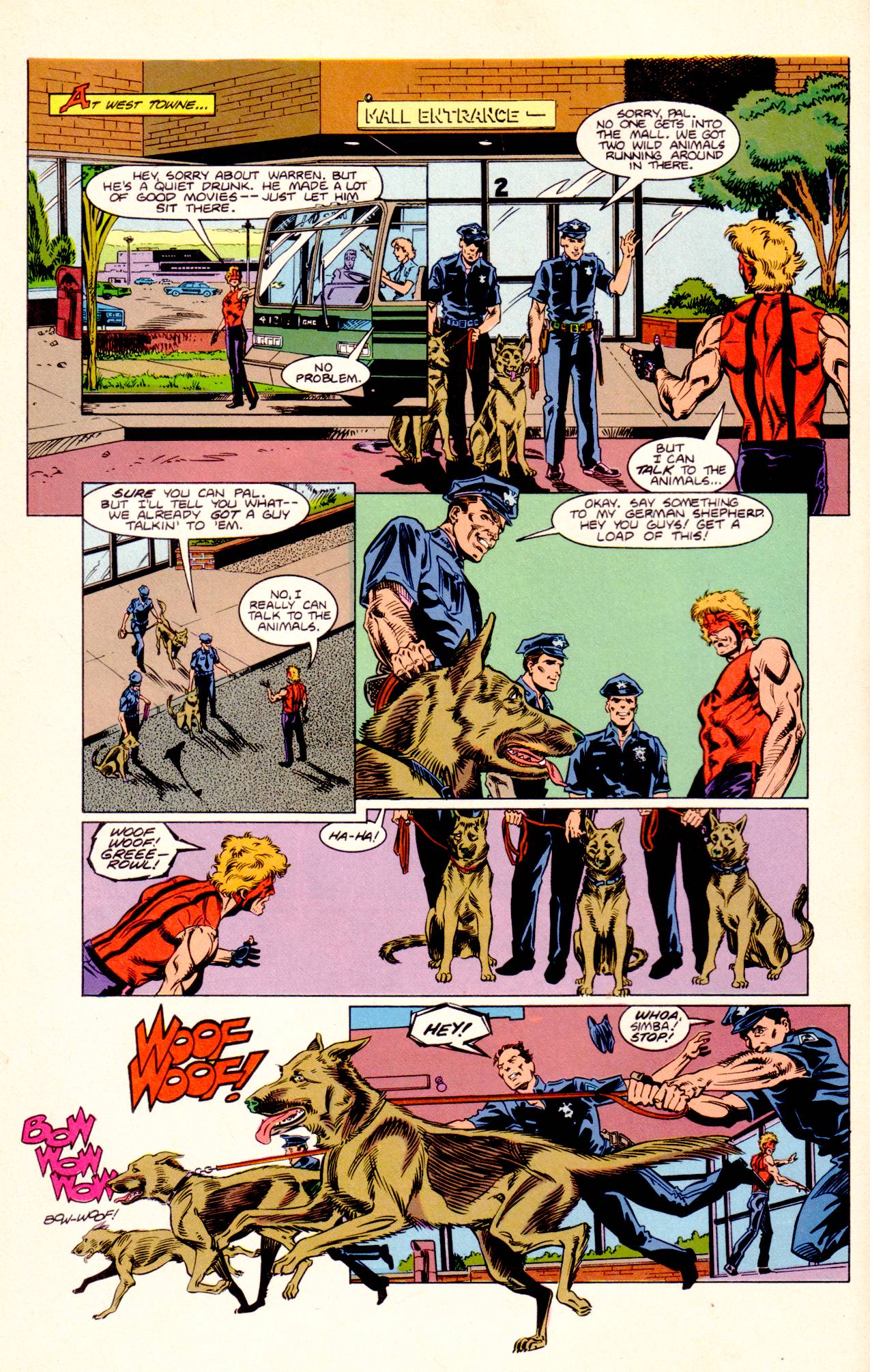 Read online The Badger comic -  Issue #9 - 10