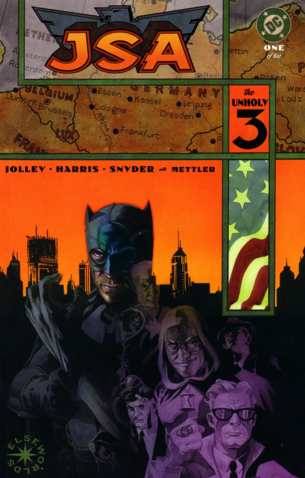 Read online JSA: The Unholy Three comic -  Issue #1 - 1